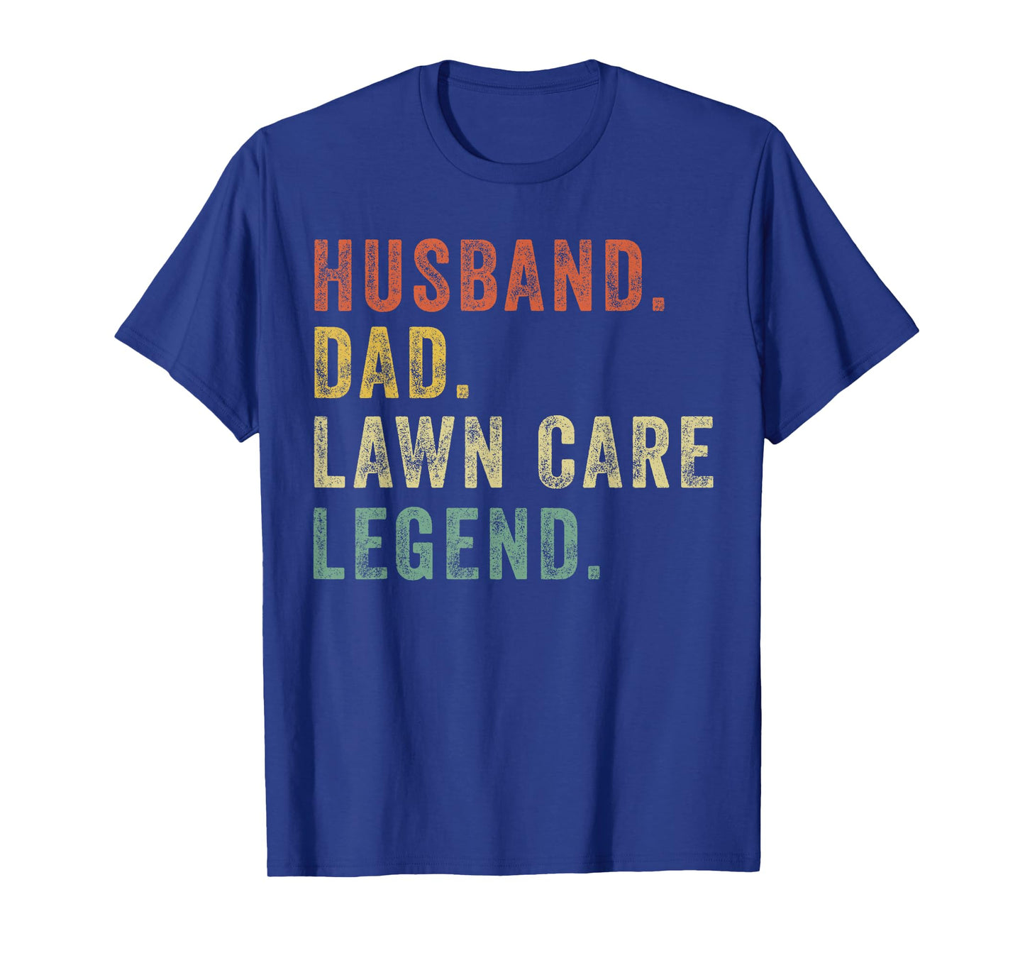 Lawn-Mowing Dad Lawn Care Legend Lawn Mower Funny Gardening T-Shirt