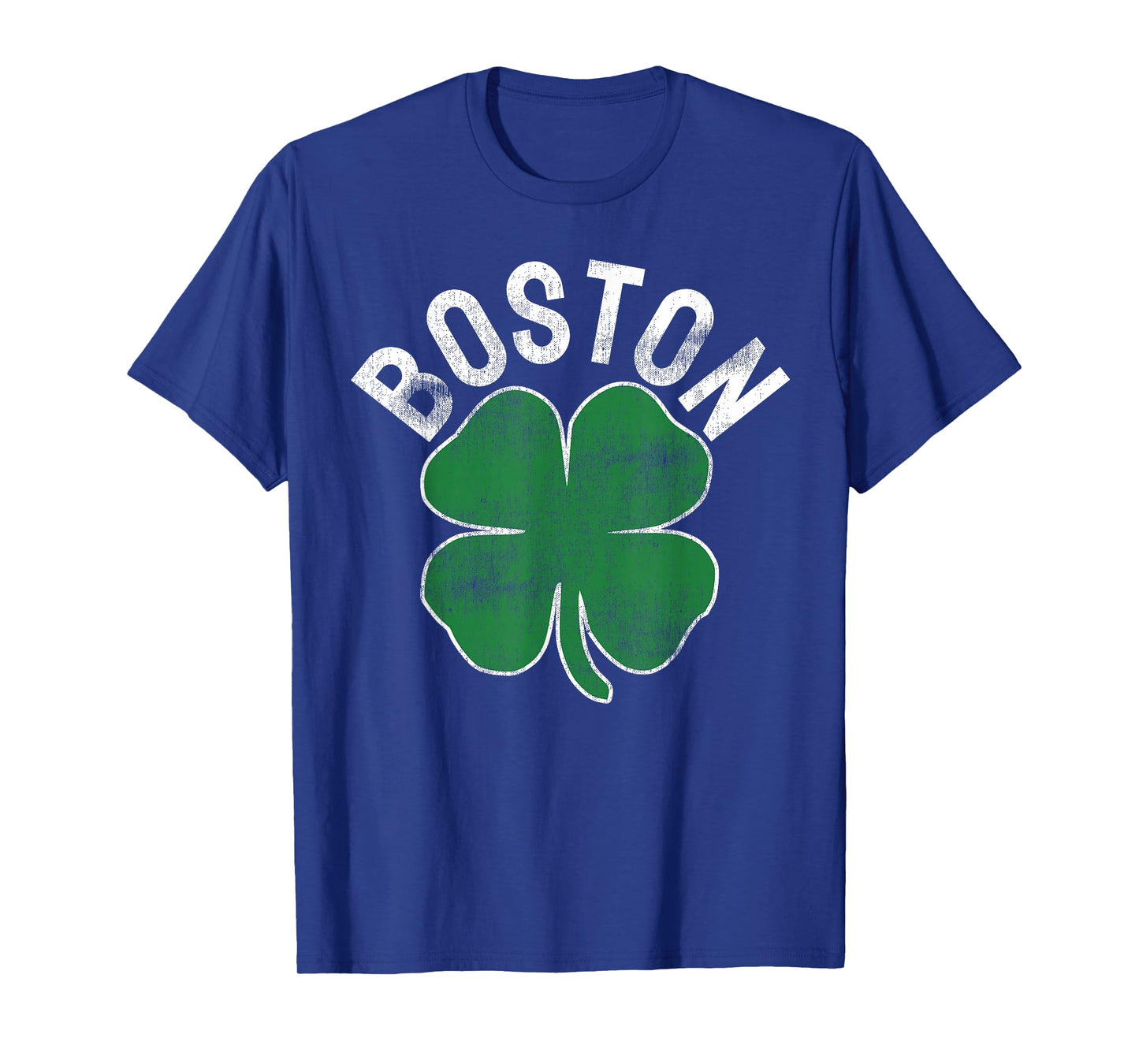 Shamrock Massachusetts Boston ST Patricks Day Irish Green T-Shirt