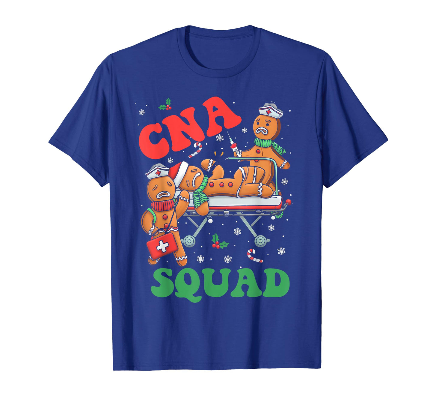 CNA Christmas Squad Christmas Shirt for Nursing Assistants T-Shirt