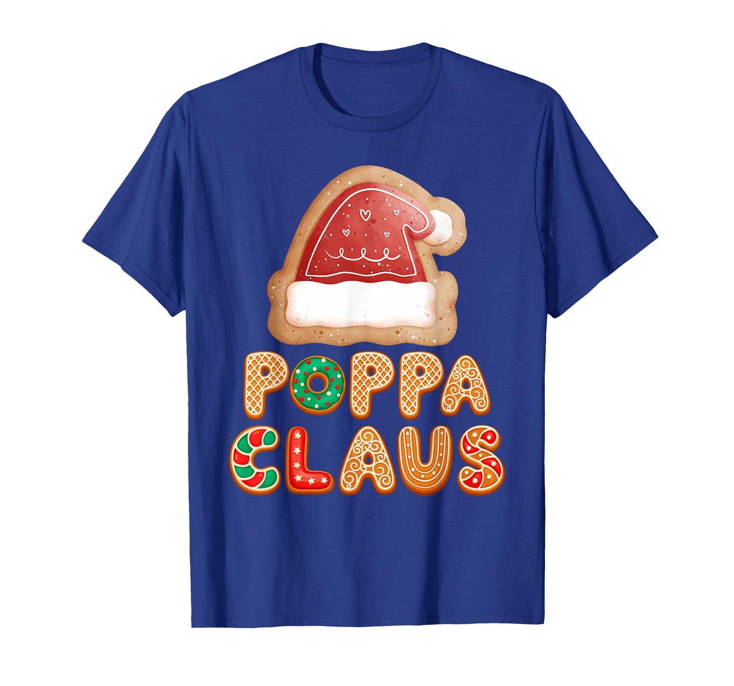 Christmas Cookies Baking Poppa Claus Family Matching Pajama T-Shirt