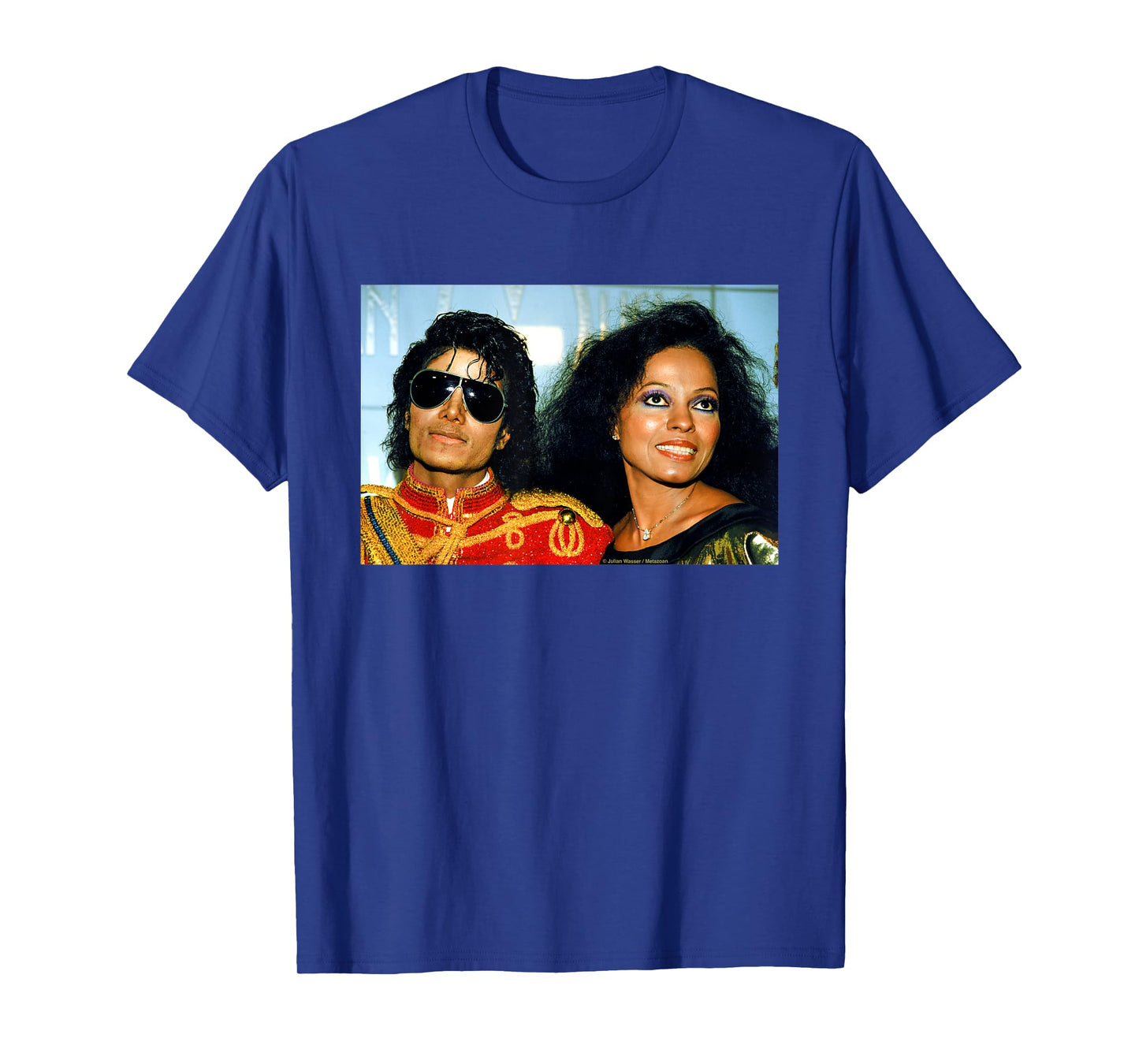Michael Jackson & Diana Ross AMA Awards By Julian Wasser T-Shirt