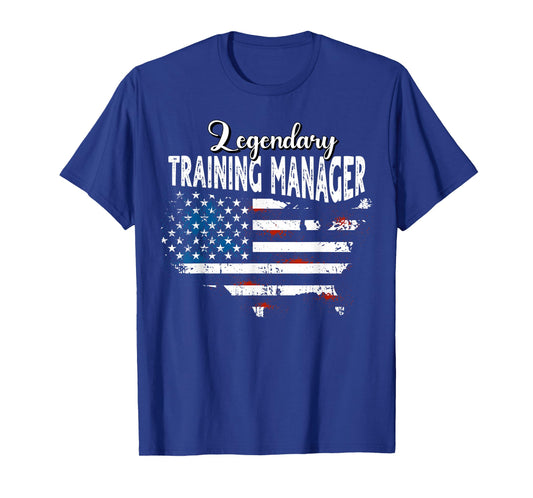 US Flag Training Manager T-Shirt