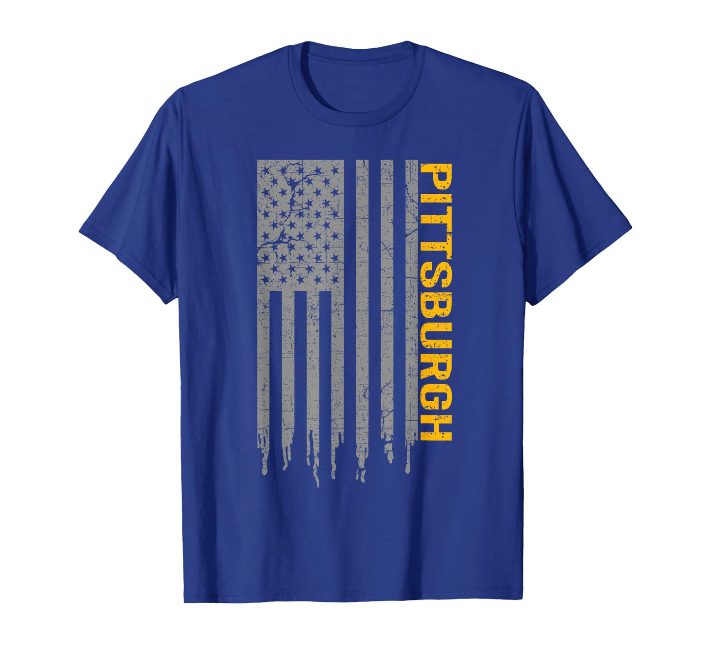 Pittsburgh USA Flag Patriotic American from Pittsburgh T-Shirt