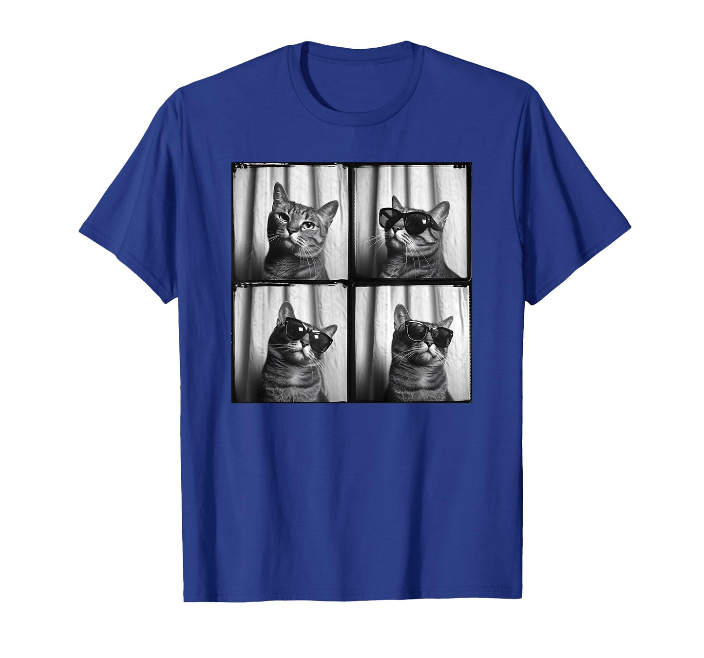 Funny Cat Wearing Sunglasses Selfie T-Shirt