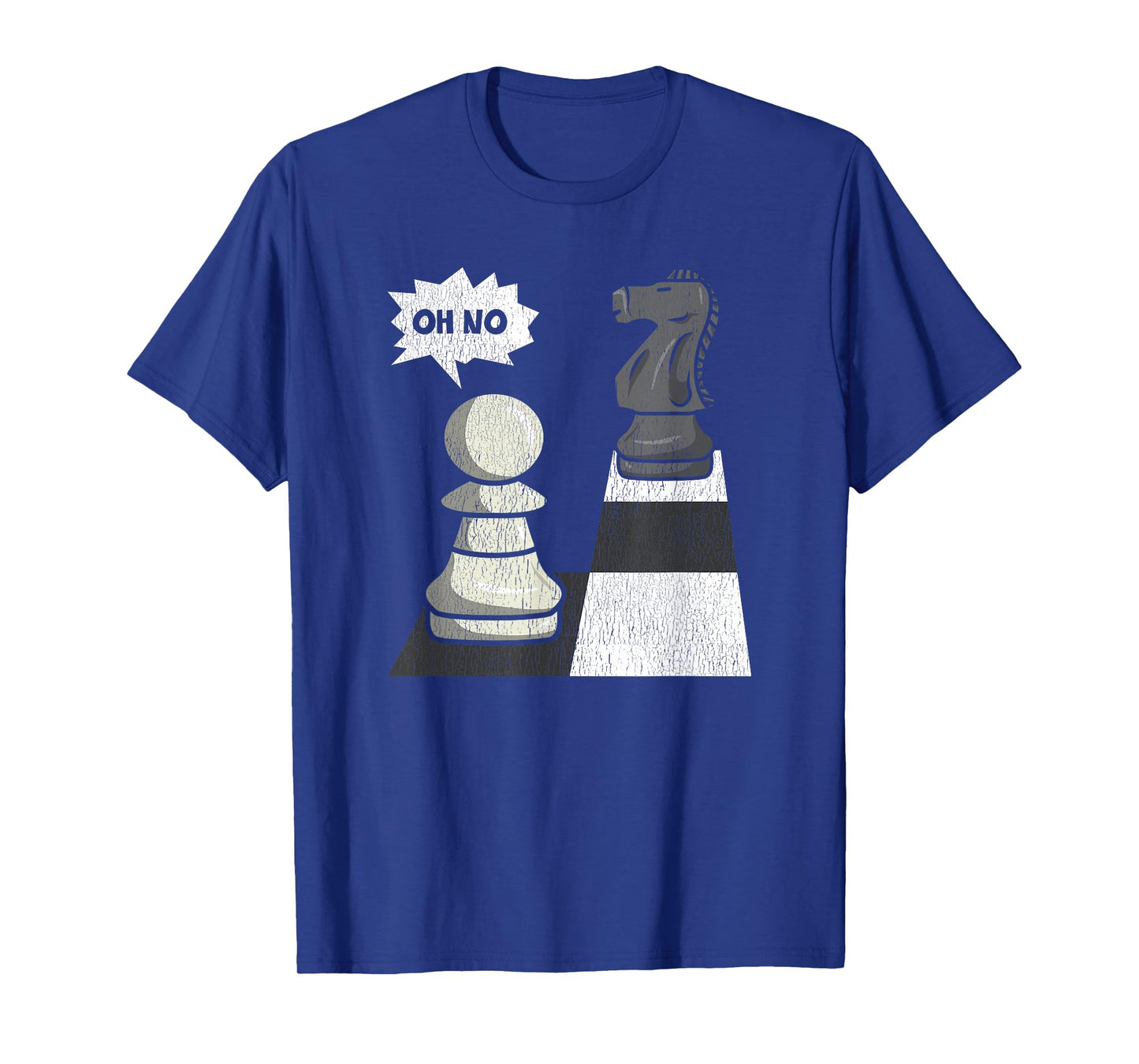 Chess Funny Move Knight To Pawn Funny Chess Player T-Shirt