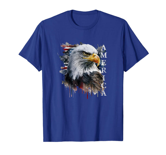 USA Motif American Eagle America T-Shirt