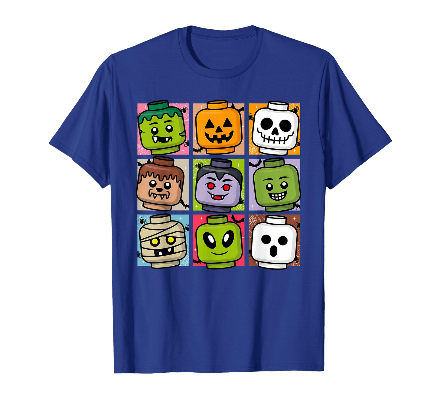 Brick or Treat Halloween Master Builder Blocks Building Kids T-Shirt