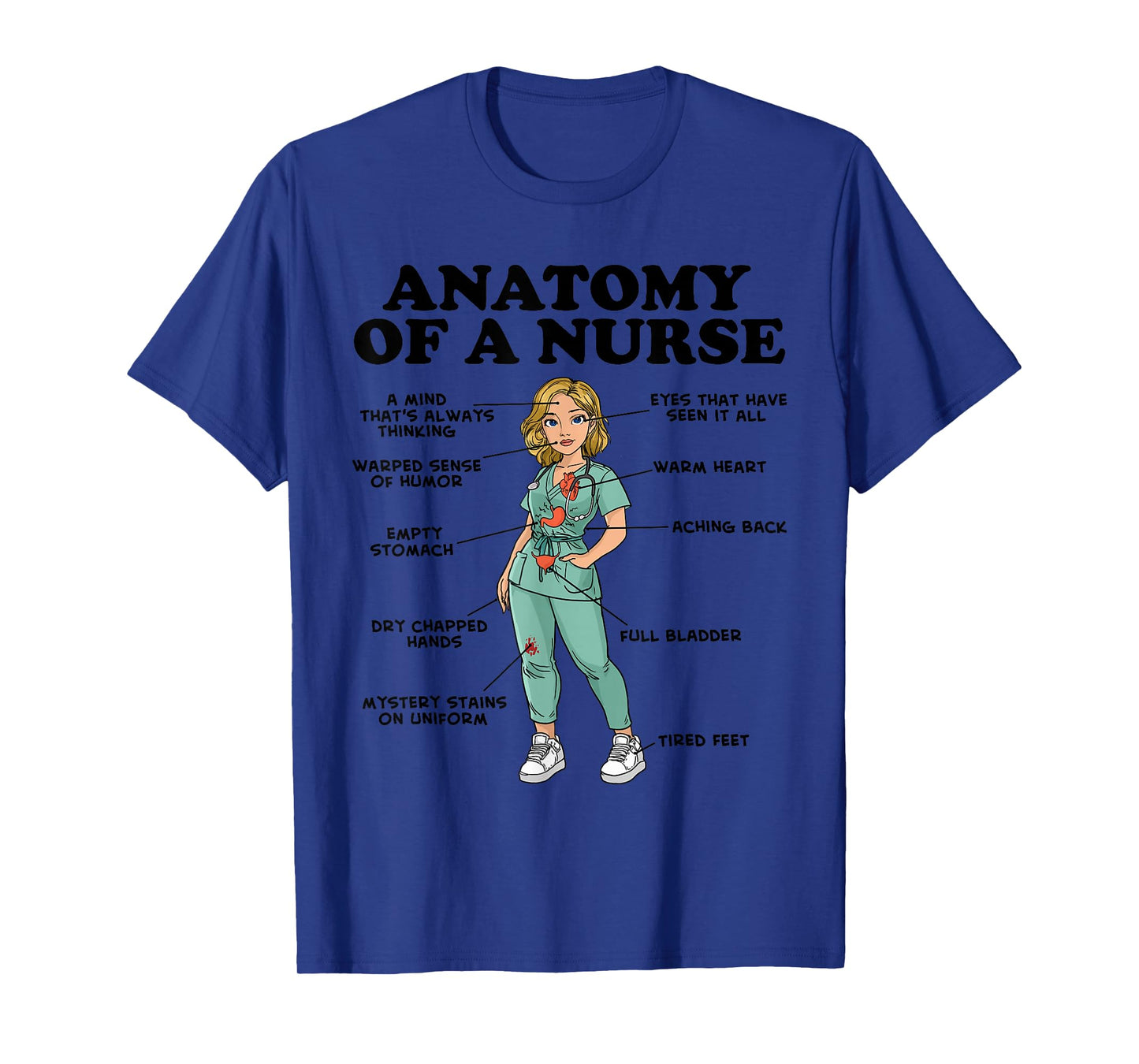 Anatomy of a Nurse T-Shirt
