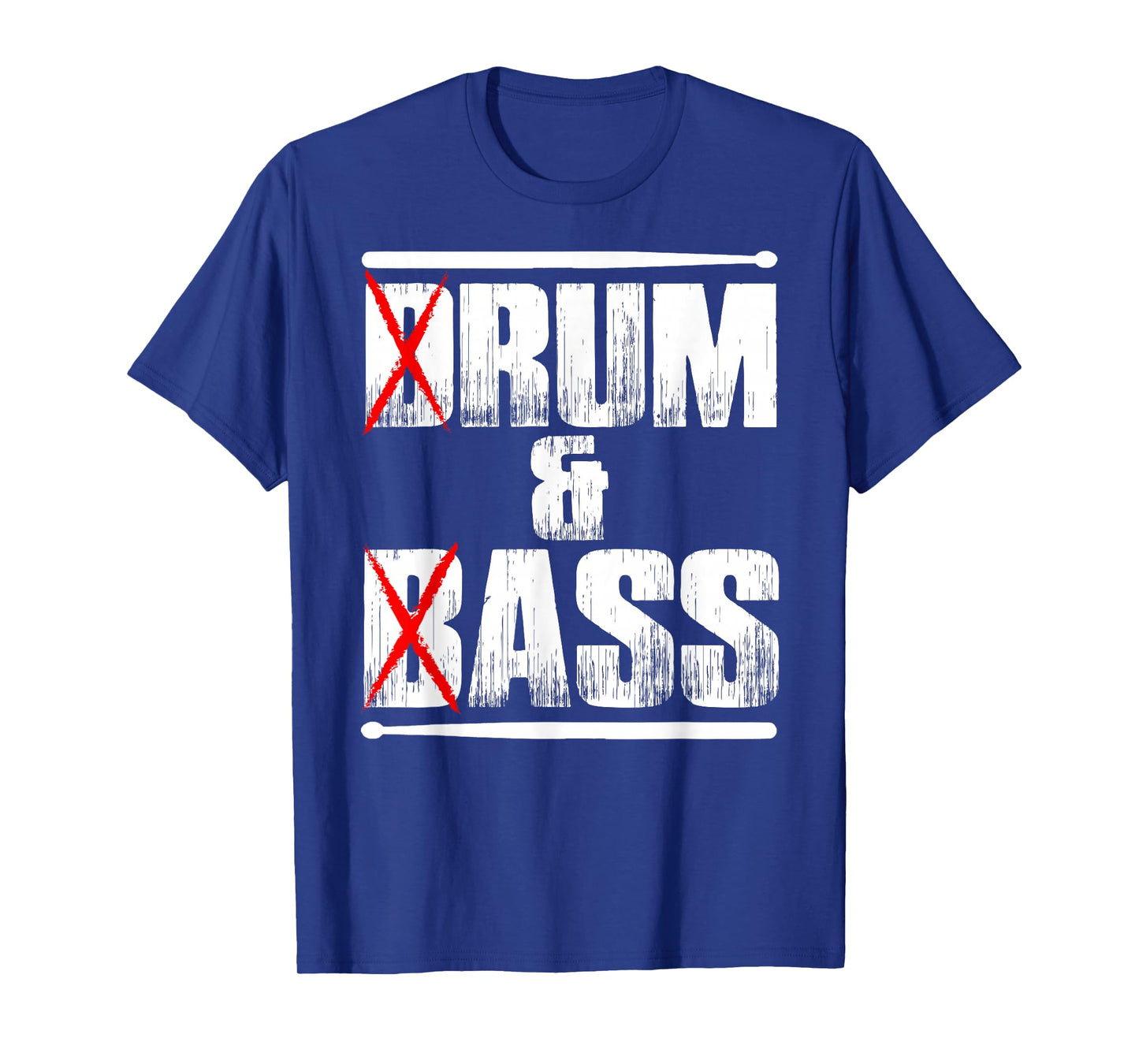 Funny Drum & Bass Drummer Rum & Ass Drumming Lover Drumstick T-Shirt