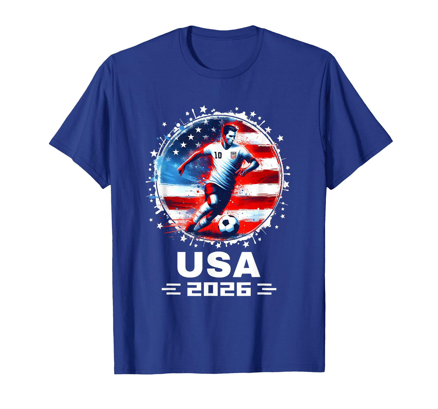 USA 2026 United States Sport USA Team 2026 Ball 2026 USA T-Shirt