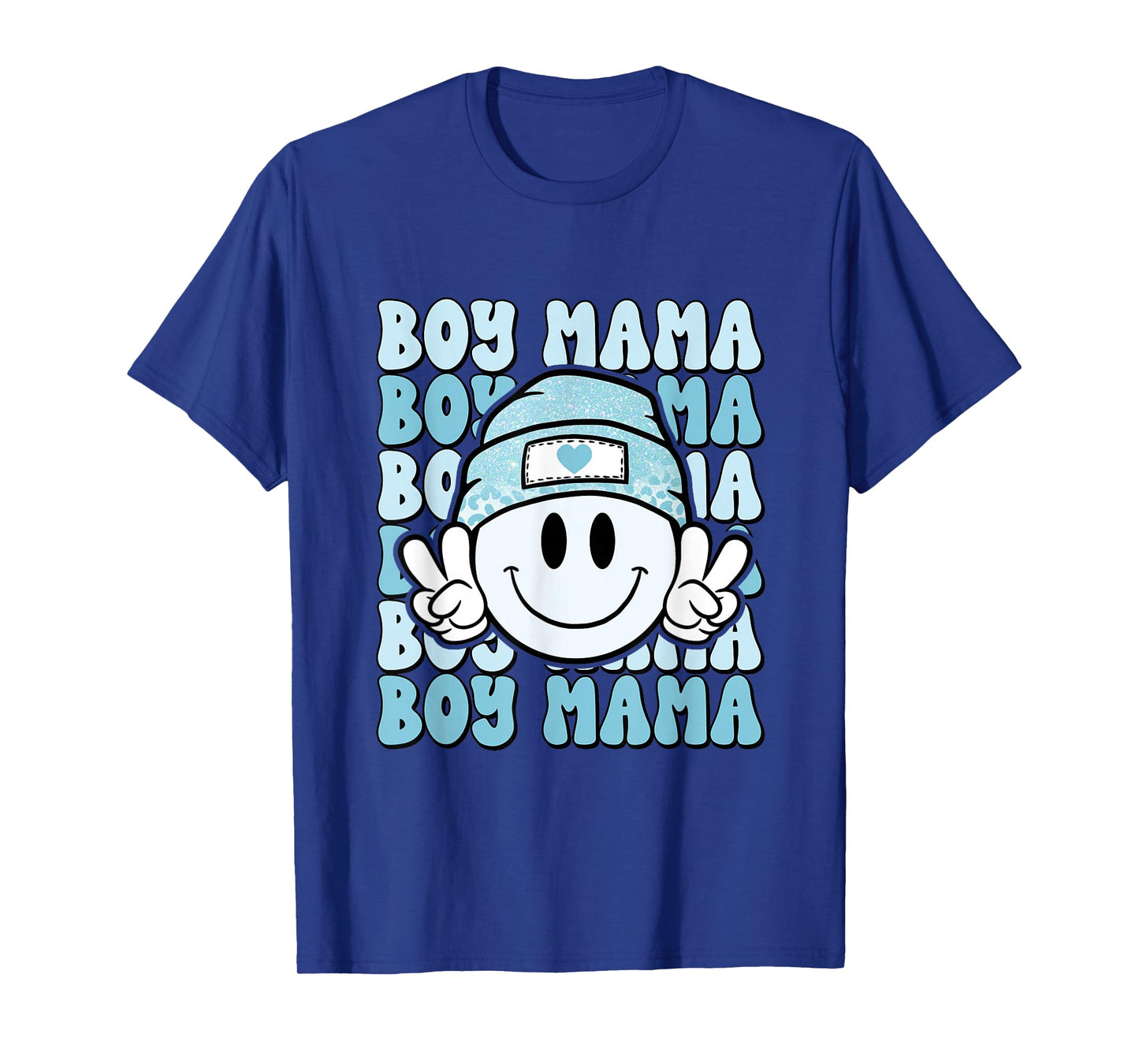 Boy Mama, Retro Gift for Mother of Boys, Mom of Sons T-Shirt