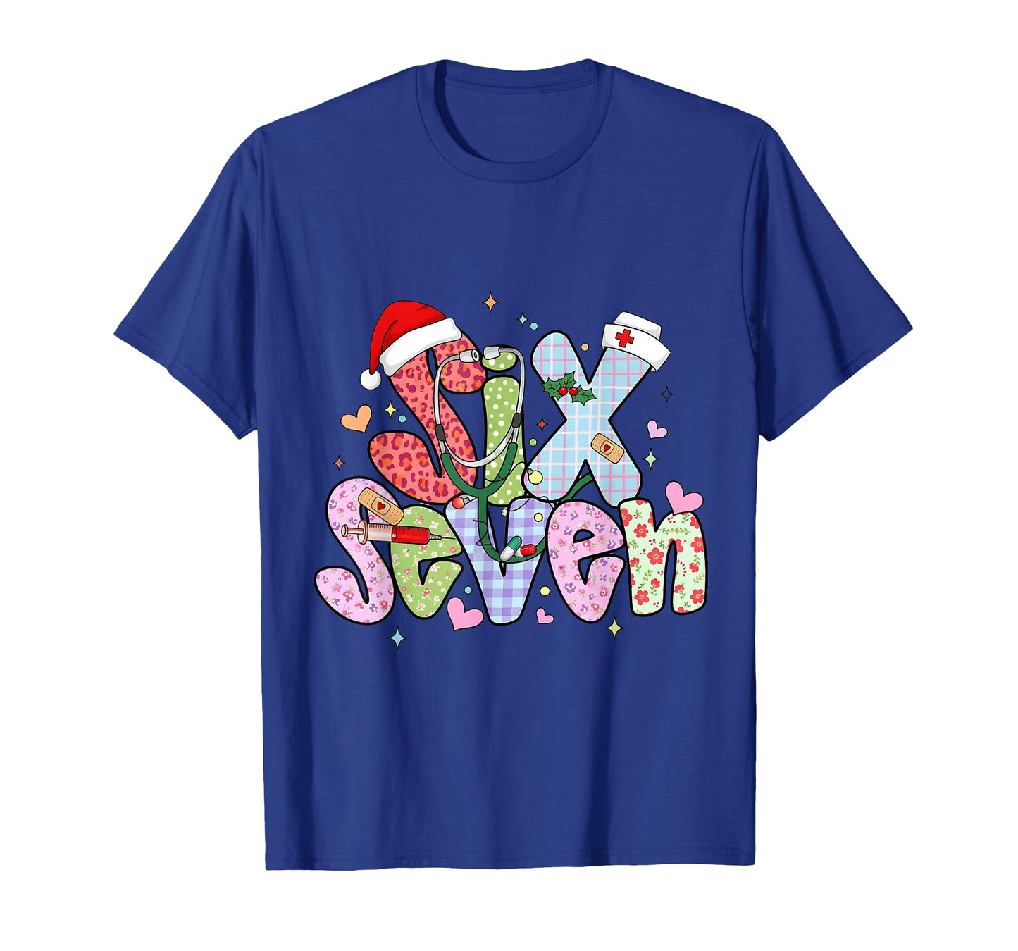 67 Meme six Seven Nurse Christmas Funny Nursing Women Girls T-Shirt