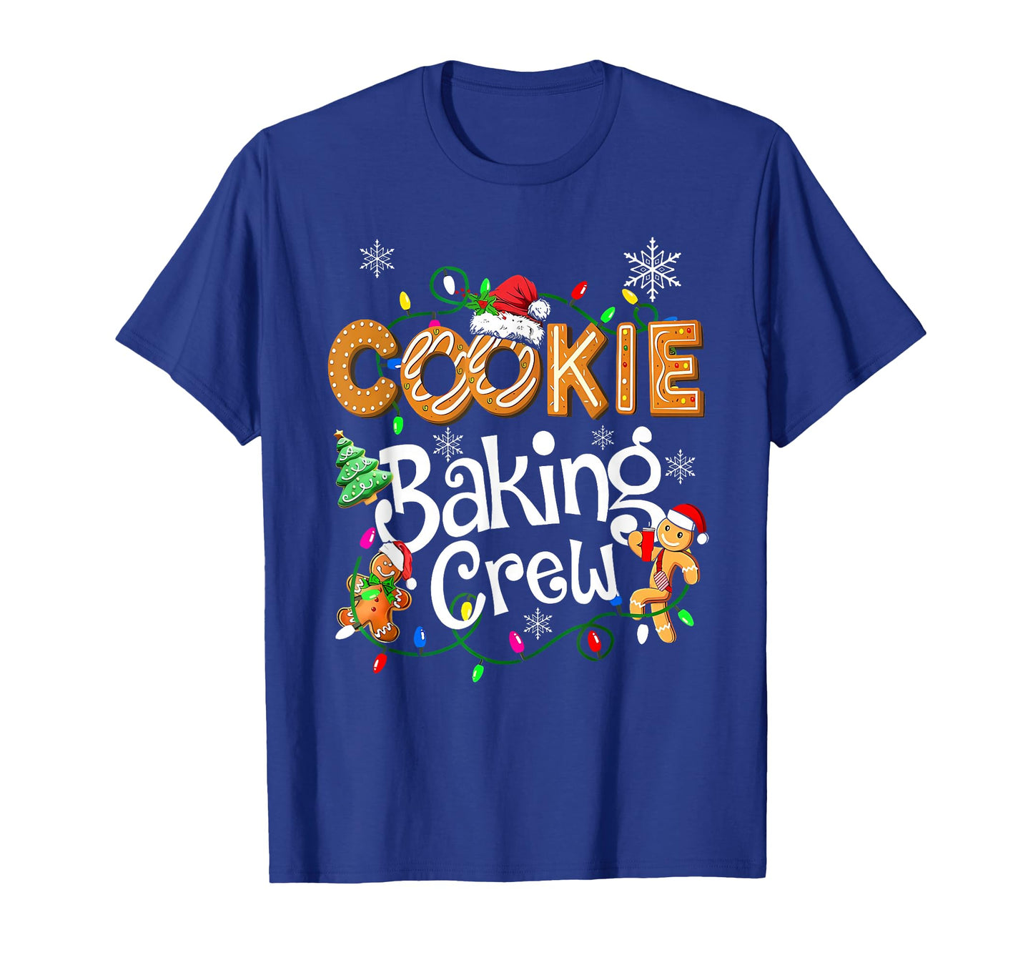 Christmas Cookie Baking Crew Family Baking Team Funny Cookie T-Shirt