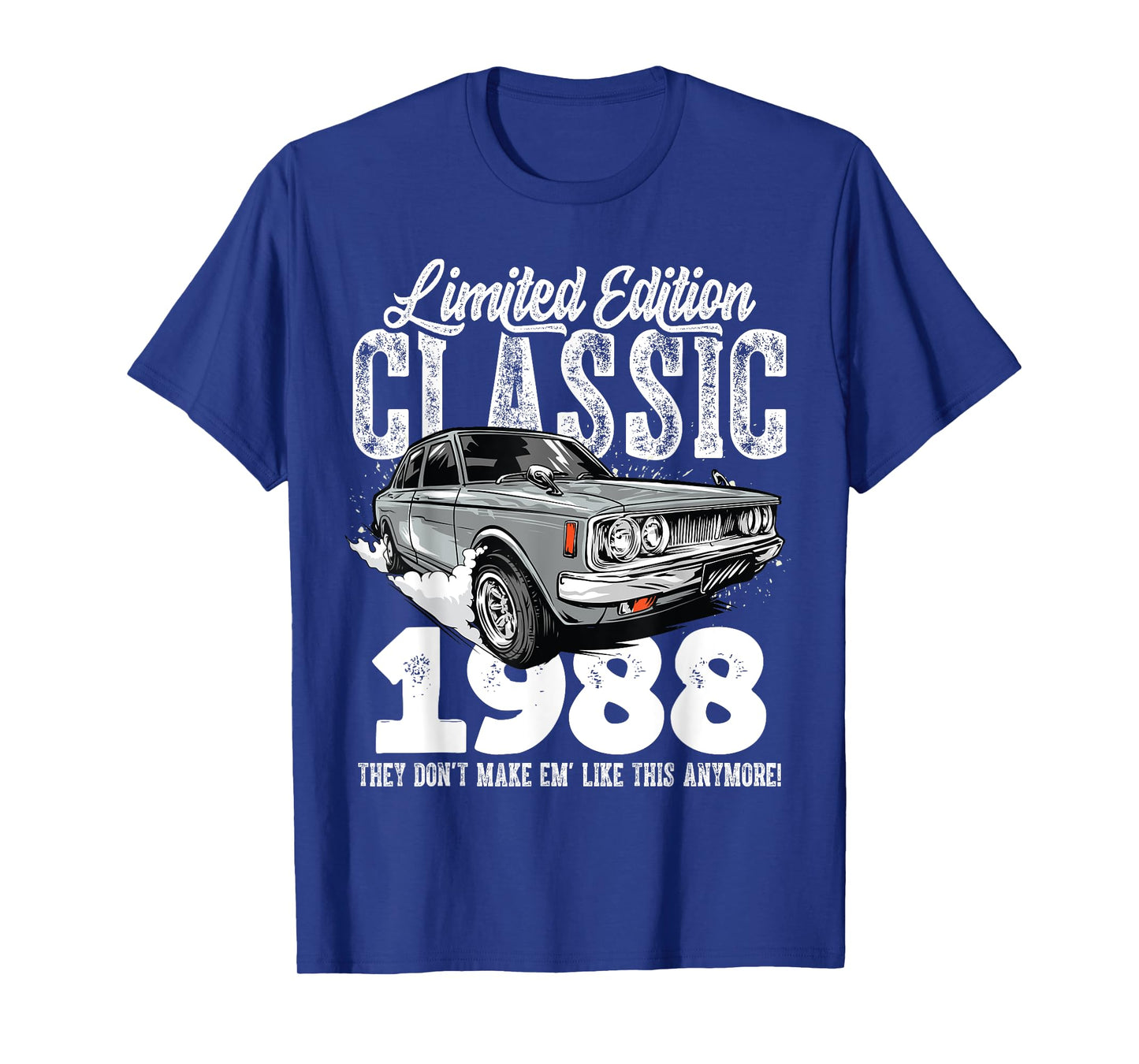 35th birthday Vintage Classic Car 1988 B-day 35 year old T-Shirt