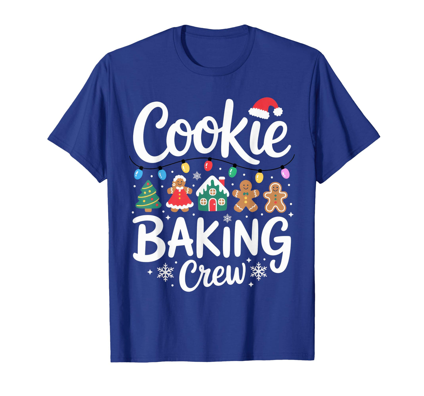 Cookie Baking Crew Christmas Chefs Festive Holiday Fun T-Shirt