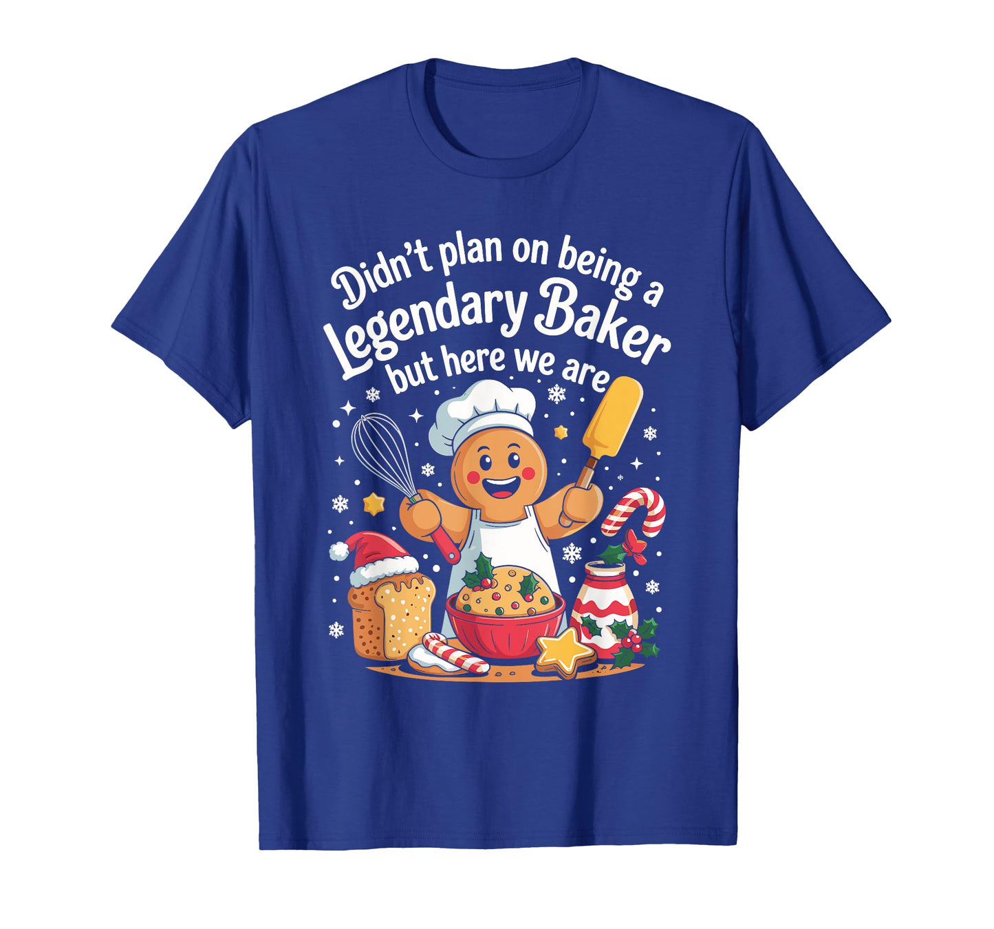 Baker Humor for Christmas Cookie and Gingerbread Fans T-Shirt