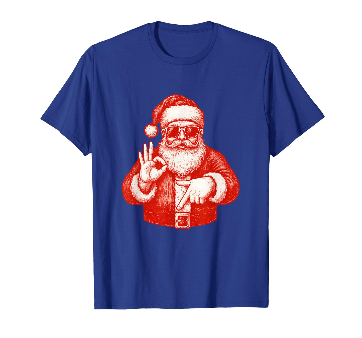 Funny Santa 6 7 Meme Design | Christmas Math Humor T-Shirt