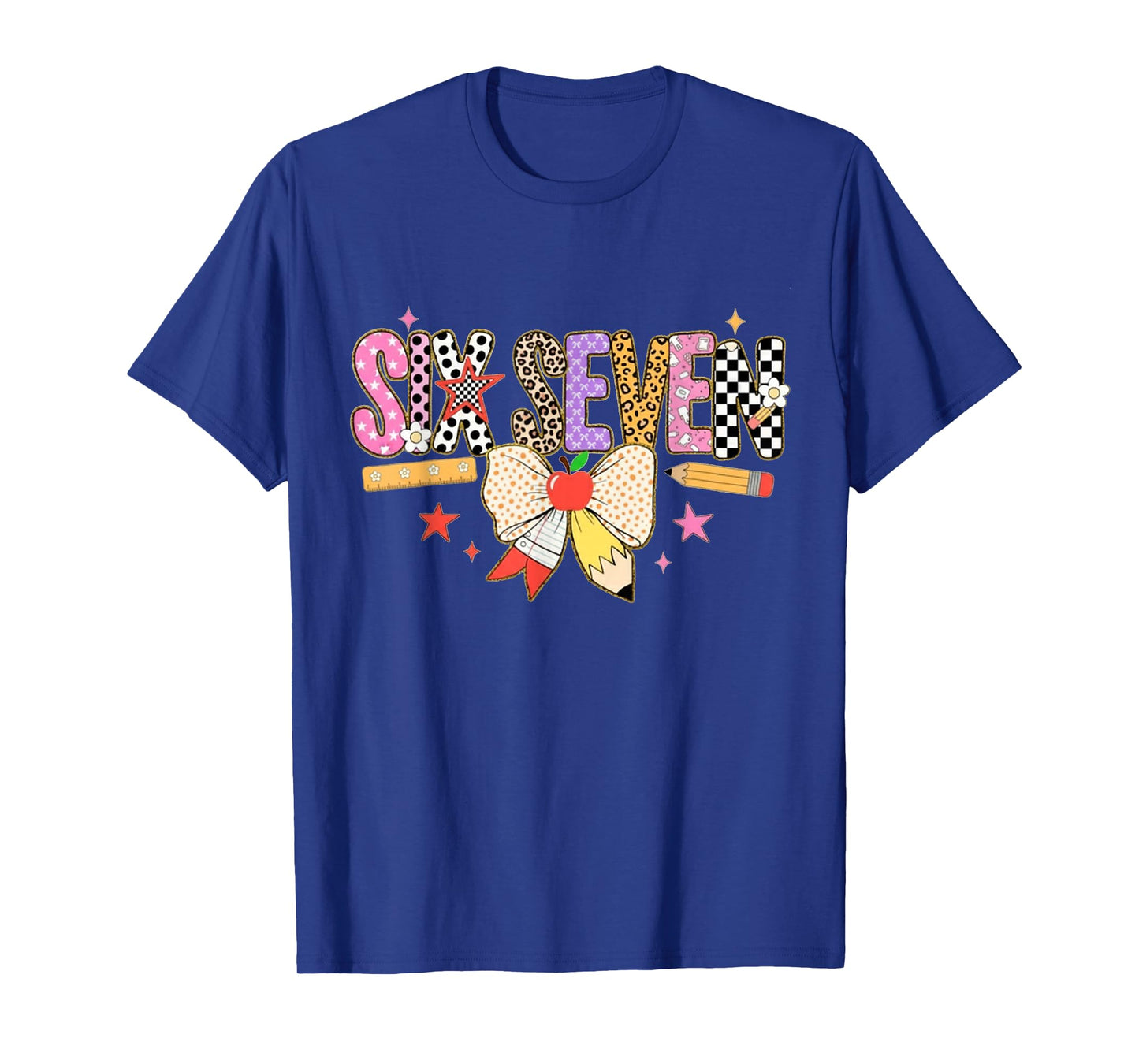 67 Shirt for Teachers 67 Meme Women Teacher Six Seven T-Shirt