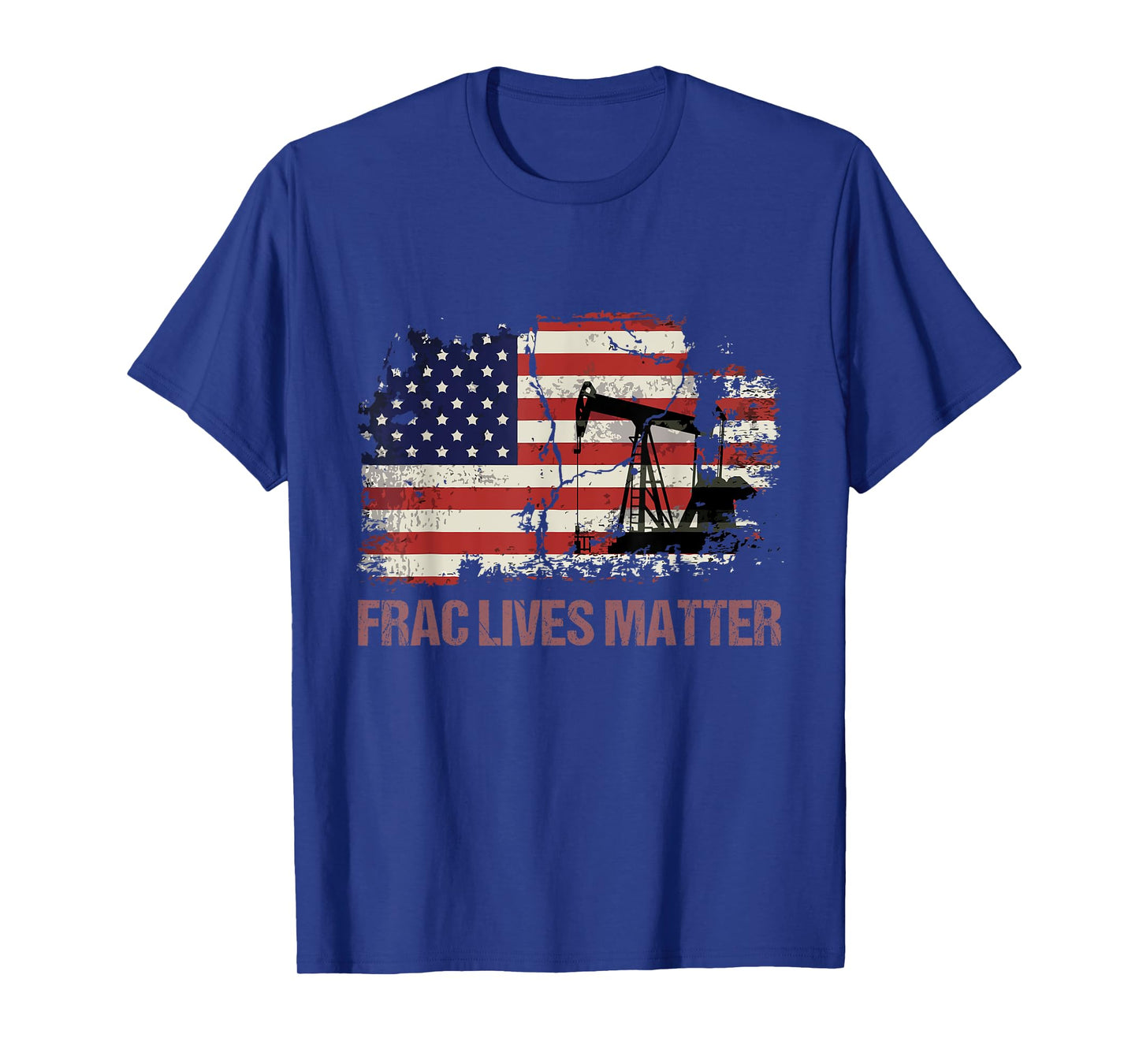 Frac Lives Matter Oilfield Oilworker Vintage Gift T-Shirt T-Shirt