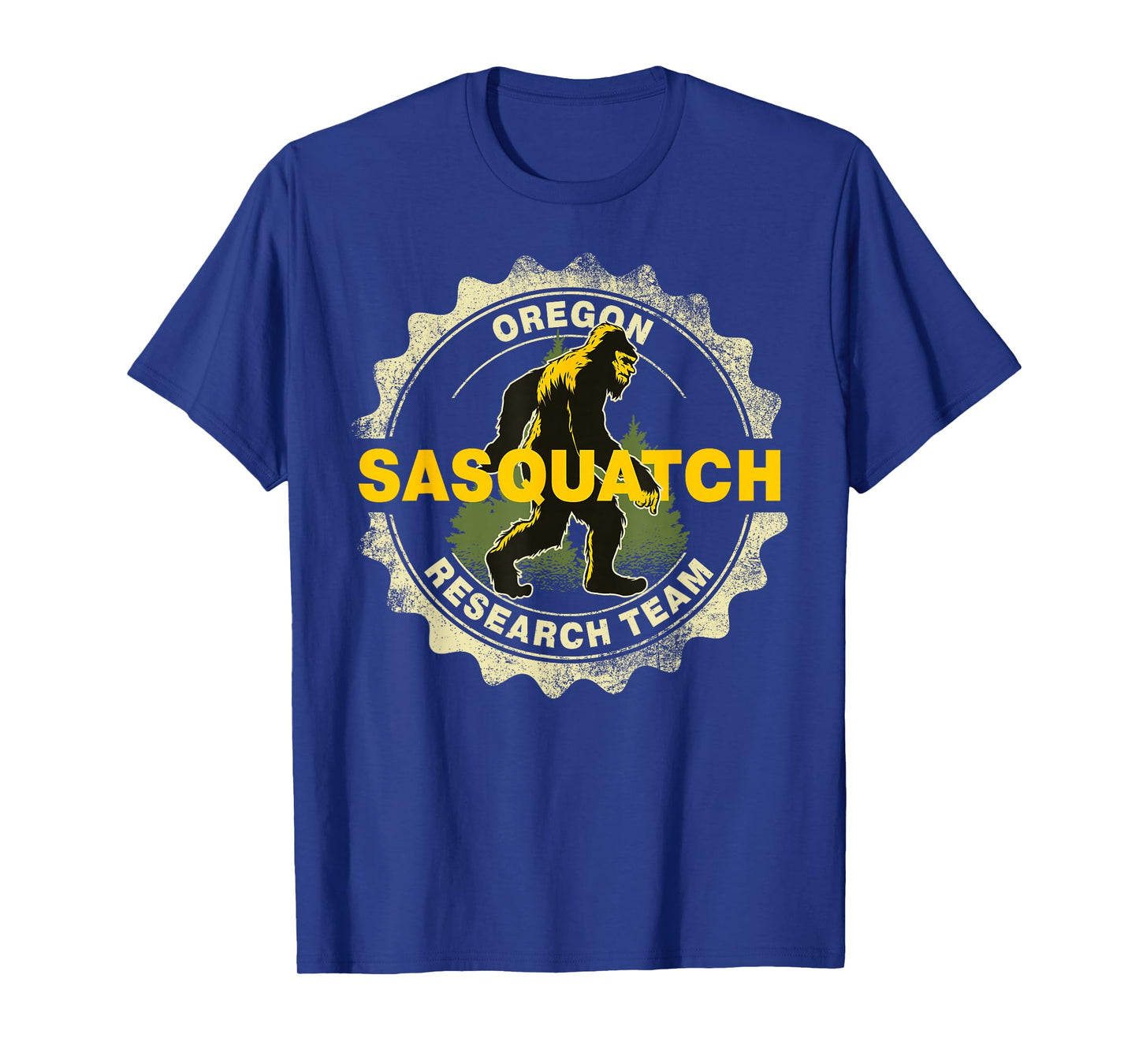 Oregon Sasquatch Research Team Bigfoot Believer Fan T-Shirt