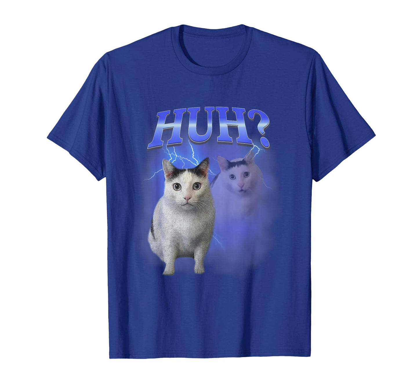 Huh Silly Cat Meme Funny Oddly Bootleg Specific Dank Meme T-Shirt