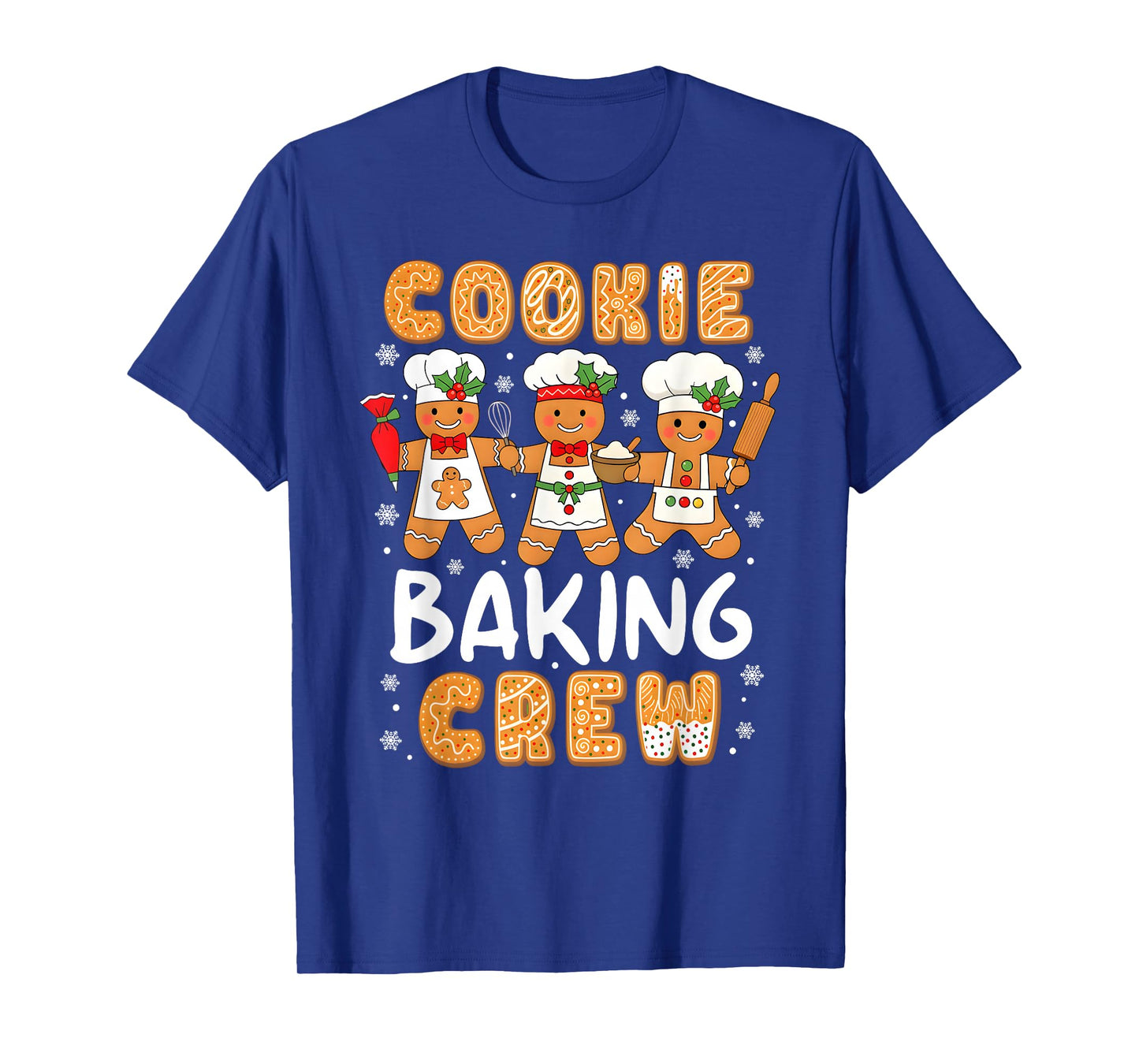 Christmas Cookie Baking Crew Family Baking Team Funny Cookie T-Shirt