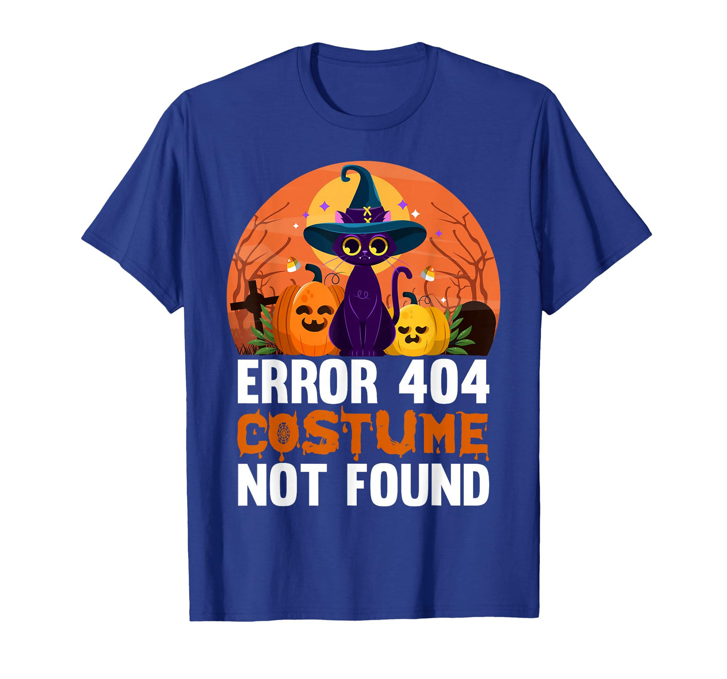 Error 404 Costume Not Found Halloween T-Shirt