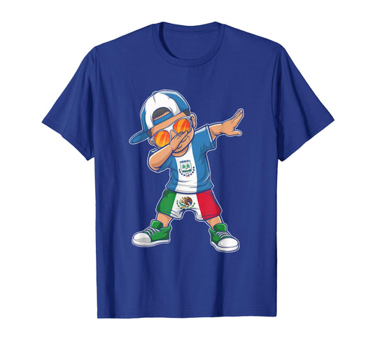 Half Mexican Half Guatemalan Guatemala Flag Mexico T-Shirt