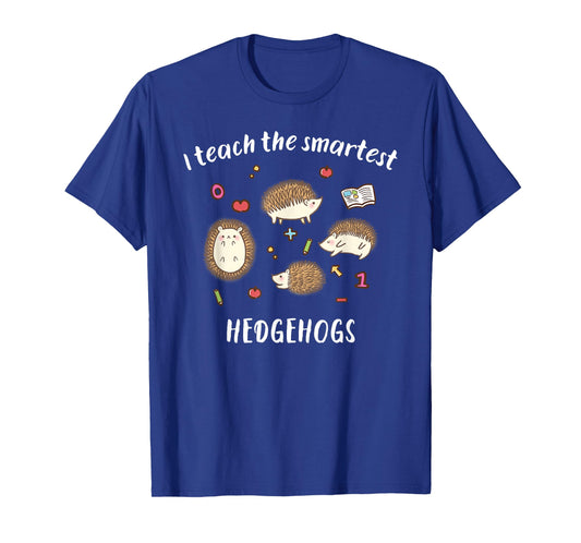 Cute reading & kindergarten teacher Hedgehog Shirt T-Shirt