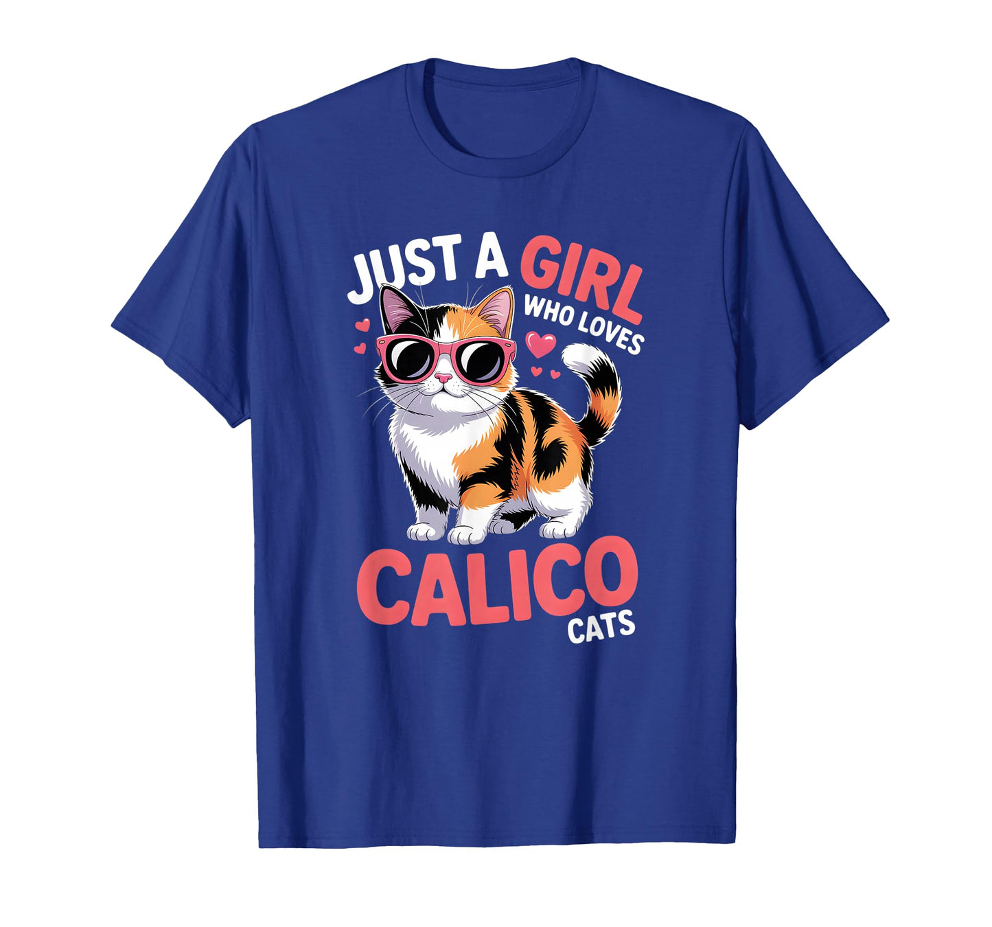 Girls Calico Cat T-Shirt