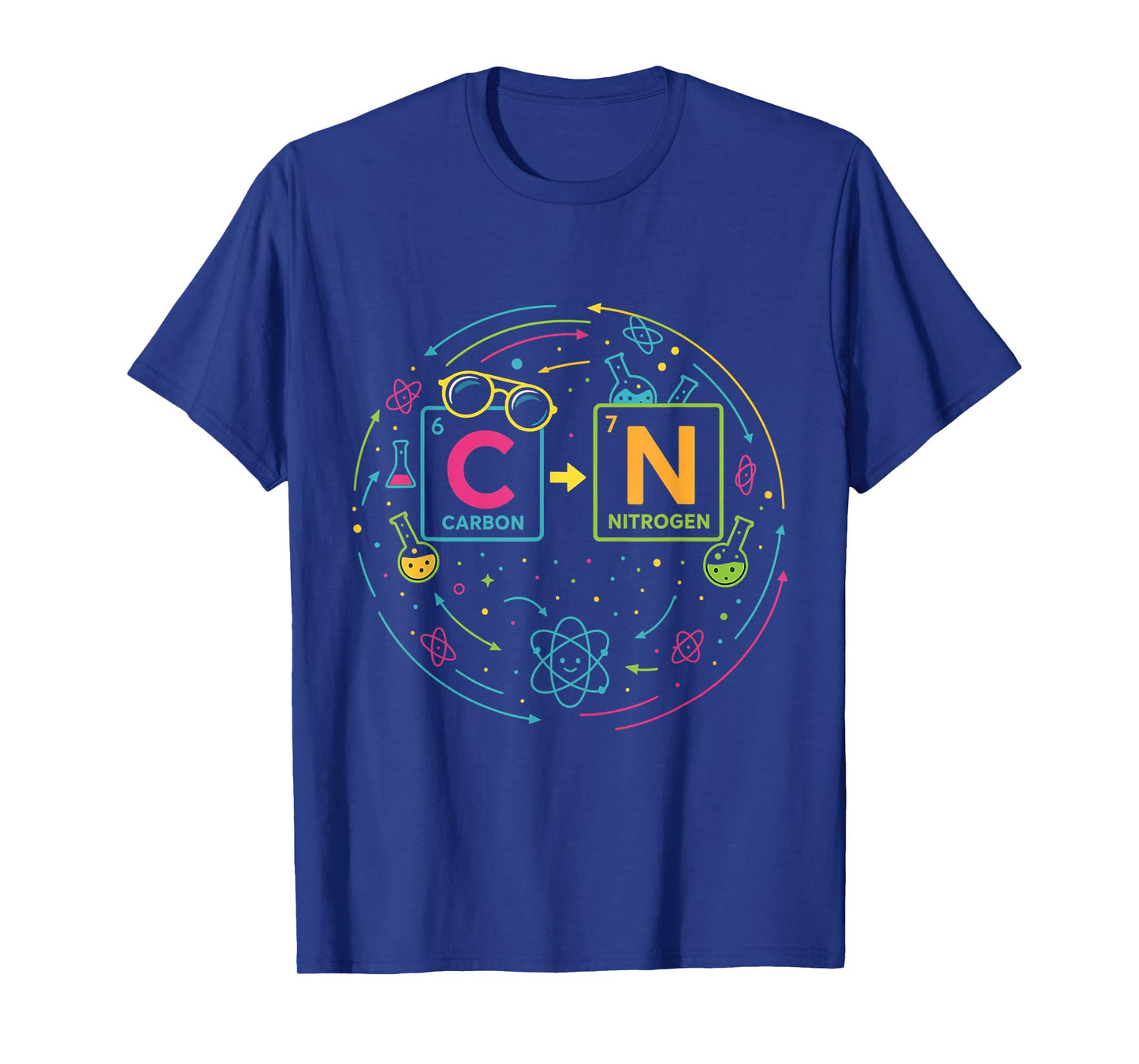 Funny 6 7 Science Chemistry Teacher Periodic Table Meme T-Shirt