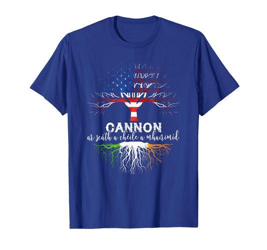 Cannon Irish Family Name Shirt Irish Roots T-Shirt