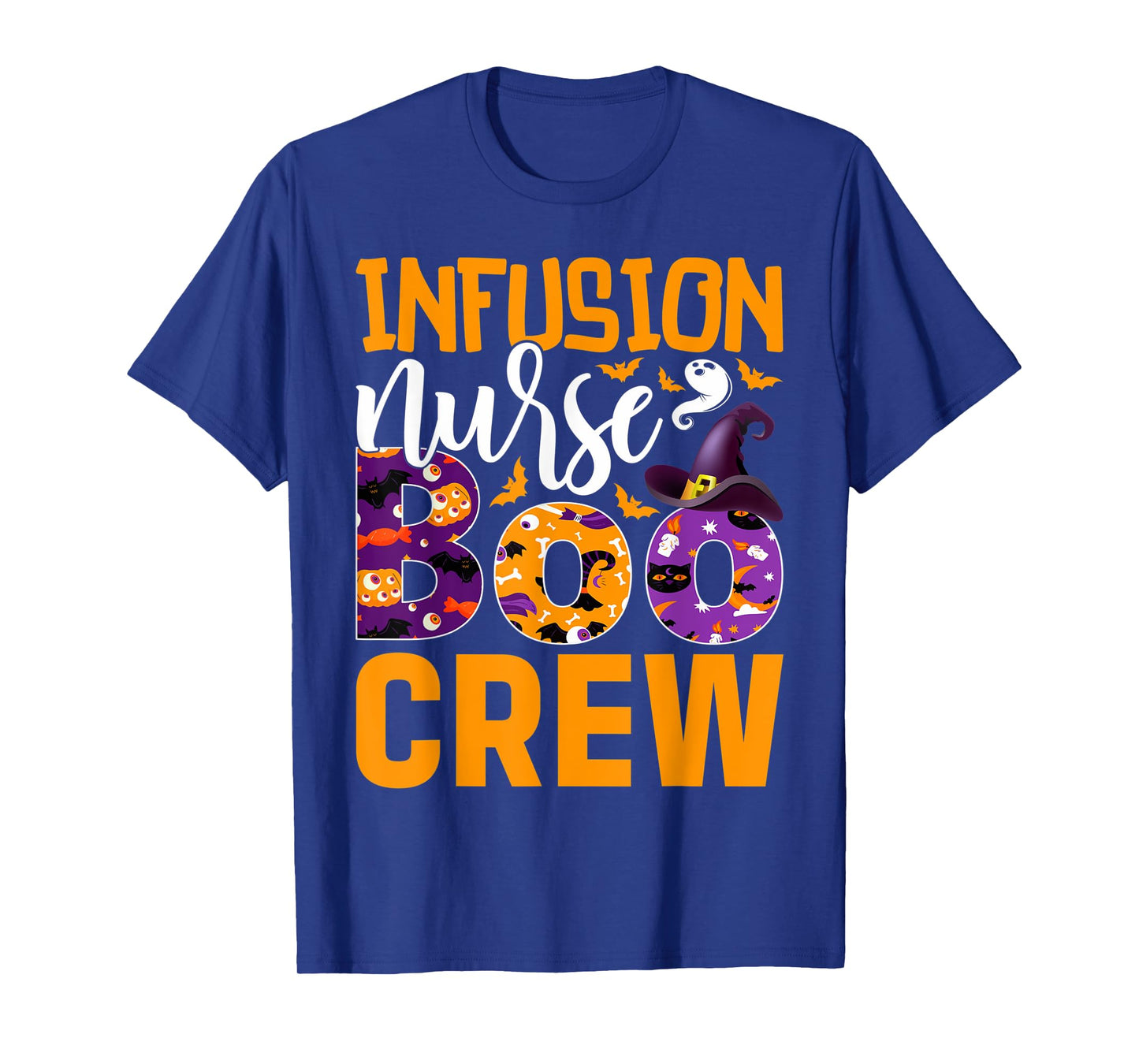Cute Halloween Infusion Nurse - Boo Crew Nurse T-Shirt