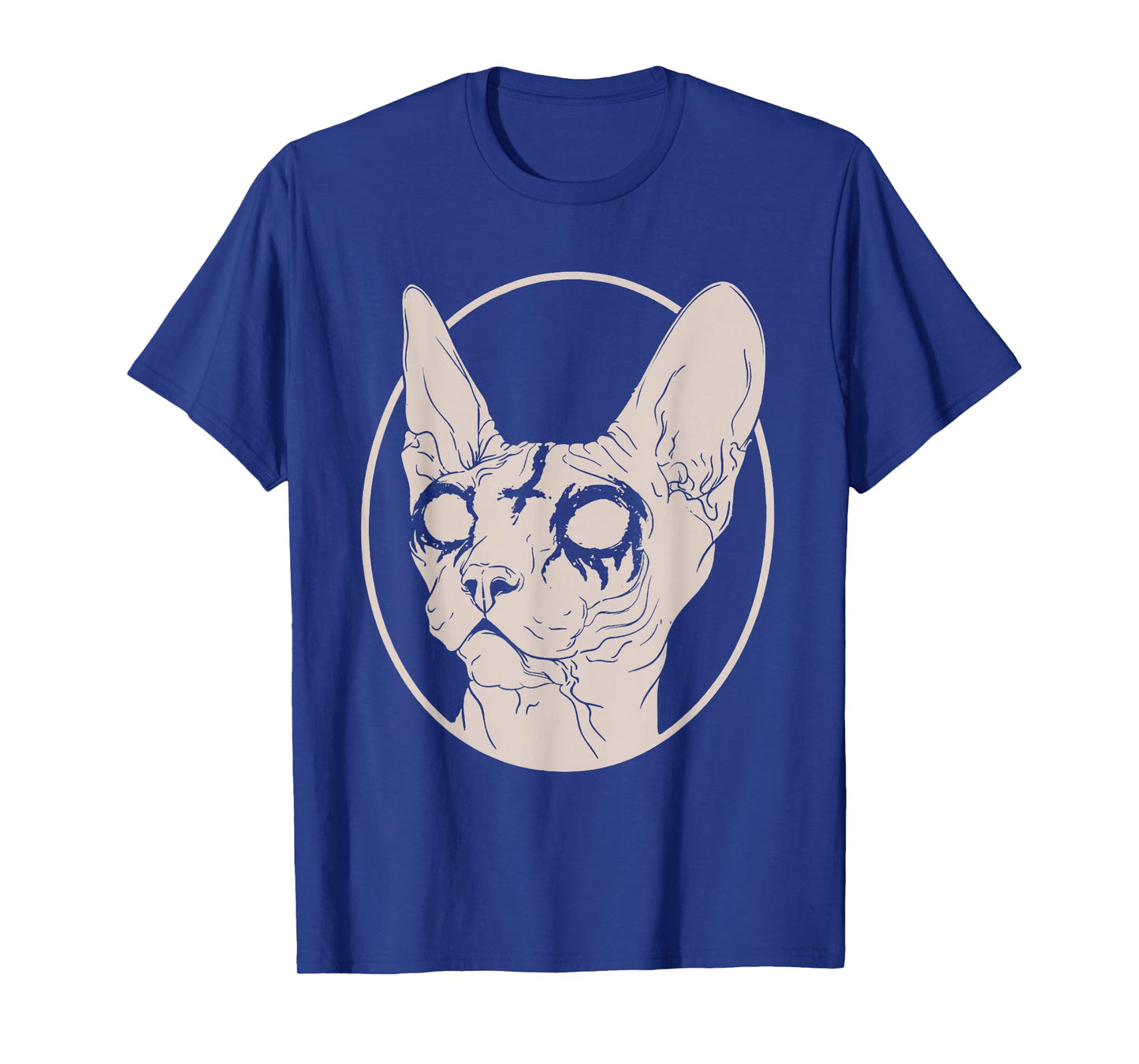 Death Metal Sphynx Cat, Satanic Clothing for Men Women T-Shirt