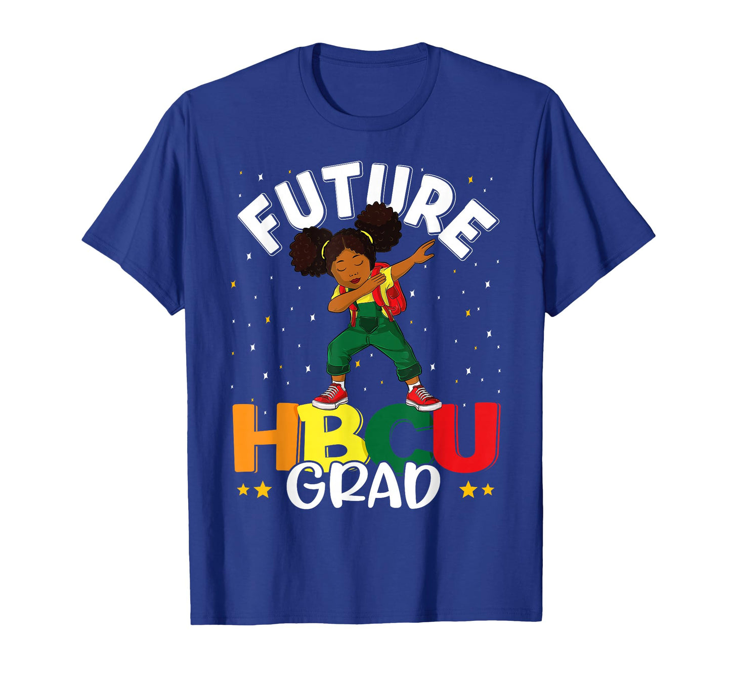 Future HBCU Grad Graduate Girl Afro Black College Graduation T-Shirt