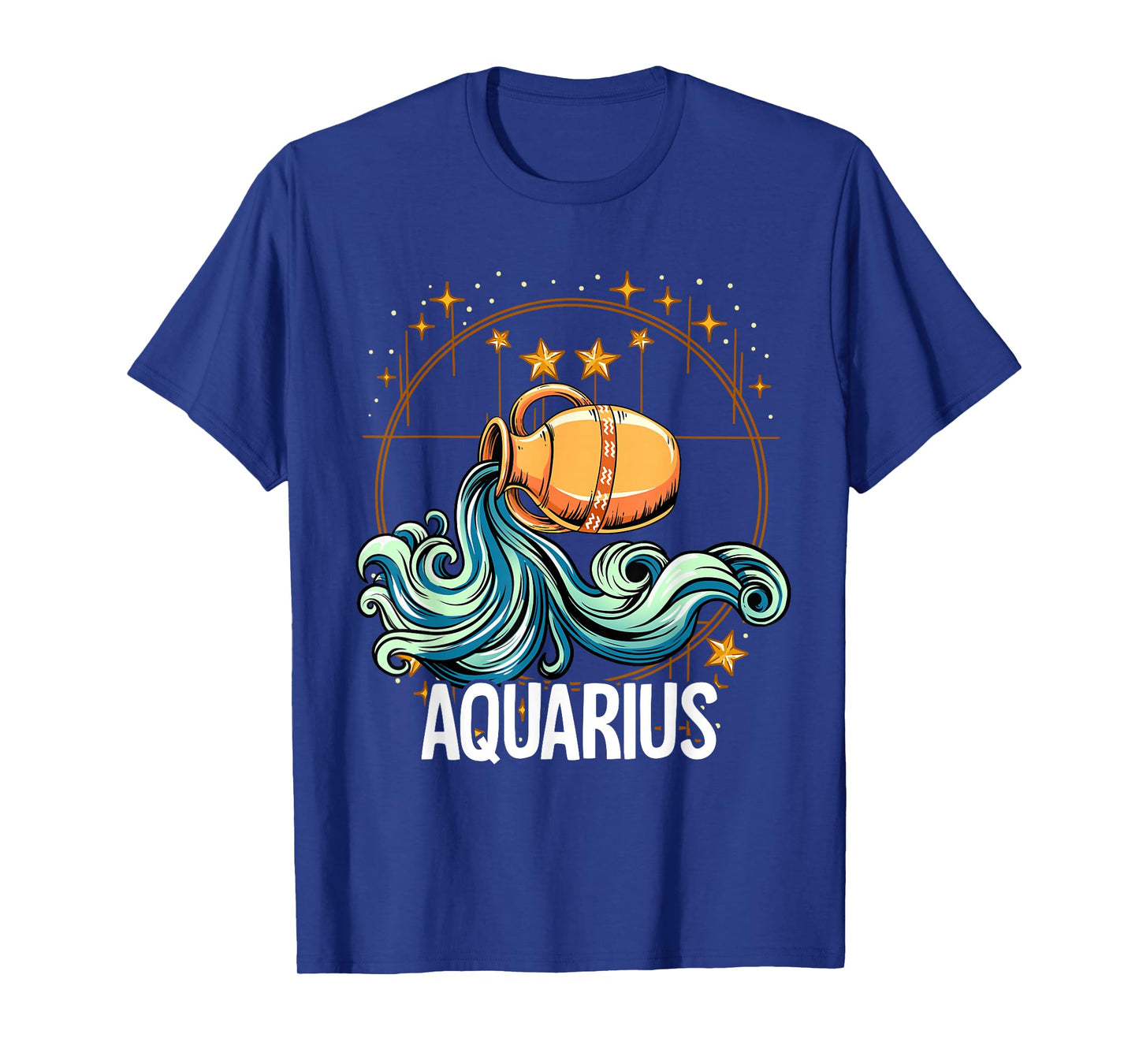 Aquarius Zodiac Sign T-Shirt