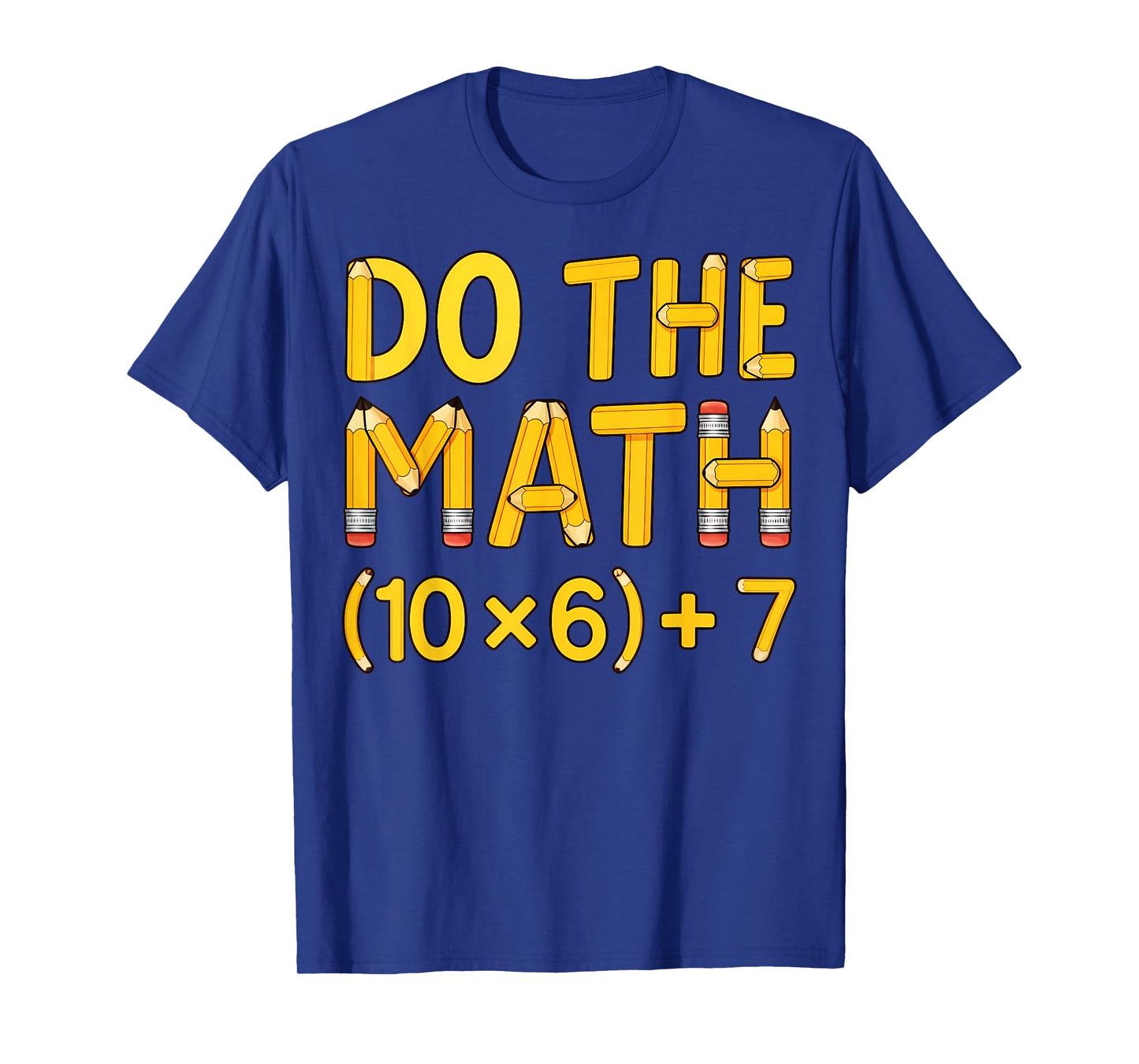 Do The Math 67 Pencil Funny Math Teacher Six Seven Meme Kids T-Shirt