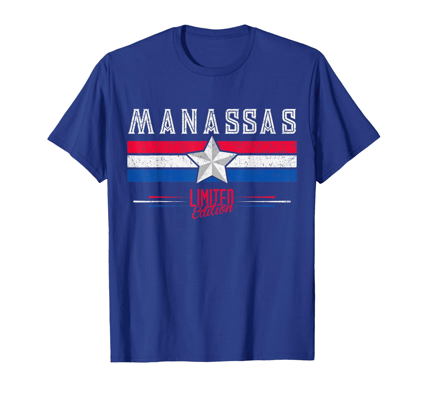 Manassas T-Shirt Retro Vintage Shirt Gift Women Men Kids T-Shirt