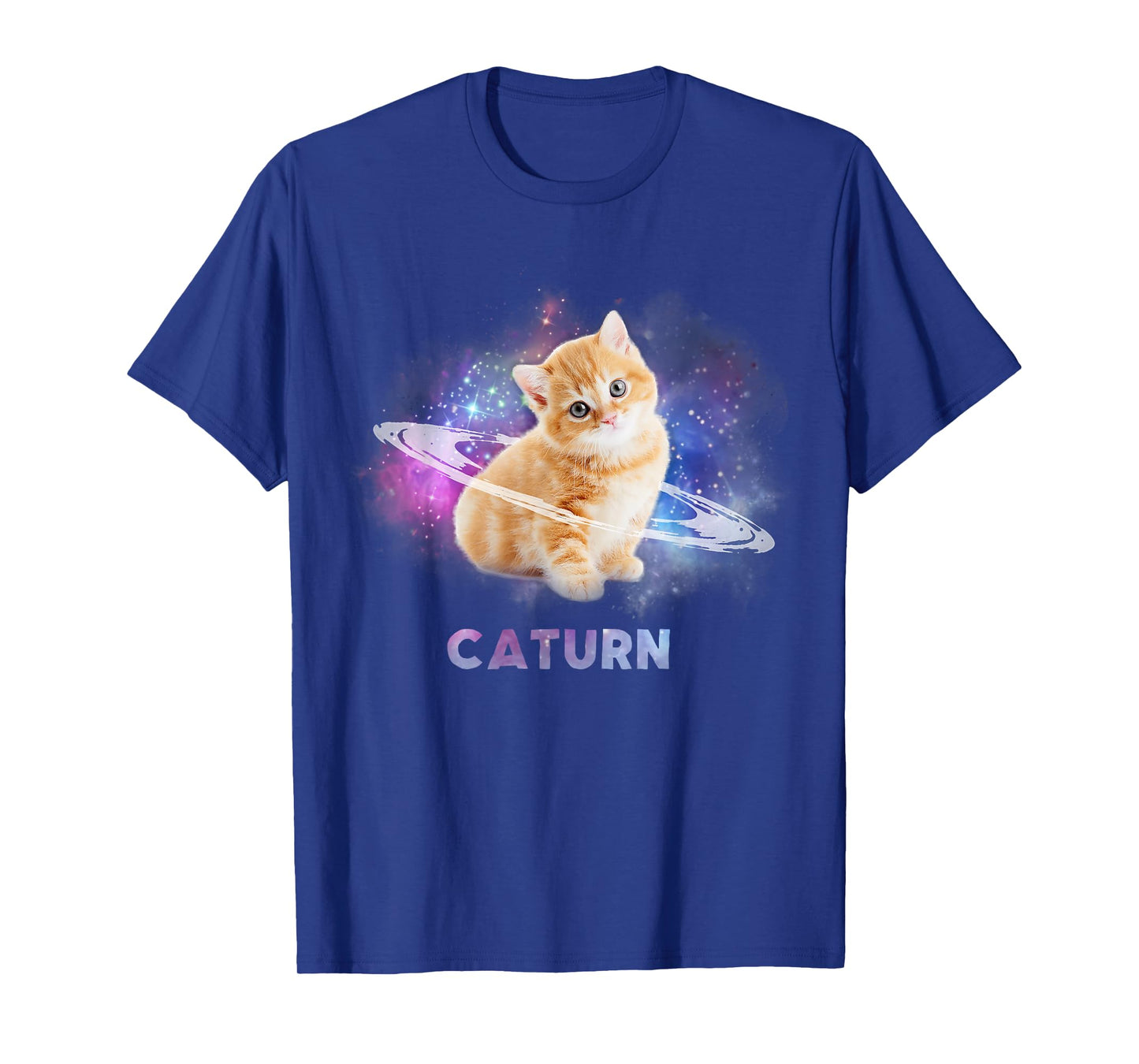 Cat in space caturn T-Shirt T-Shirt