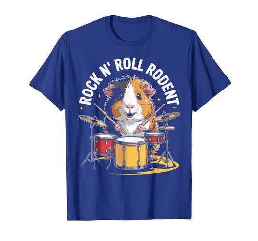Drum Set Guinea Pig Rodent Guinea Pig T-Shirt
