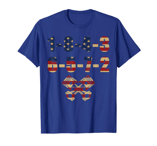 18436572 Firing Order Small Block Engine V8 Big Block T-Shirt