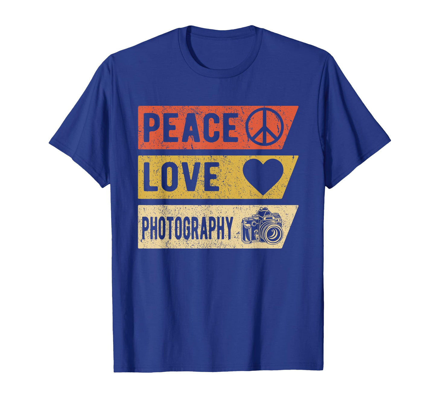 Vintage Peace Love Photography Gifts T-Shirt