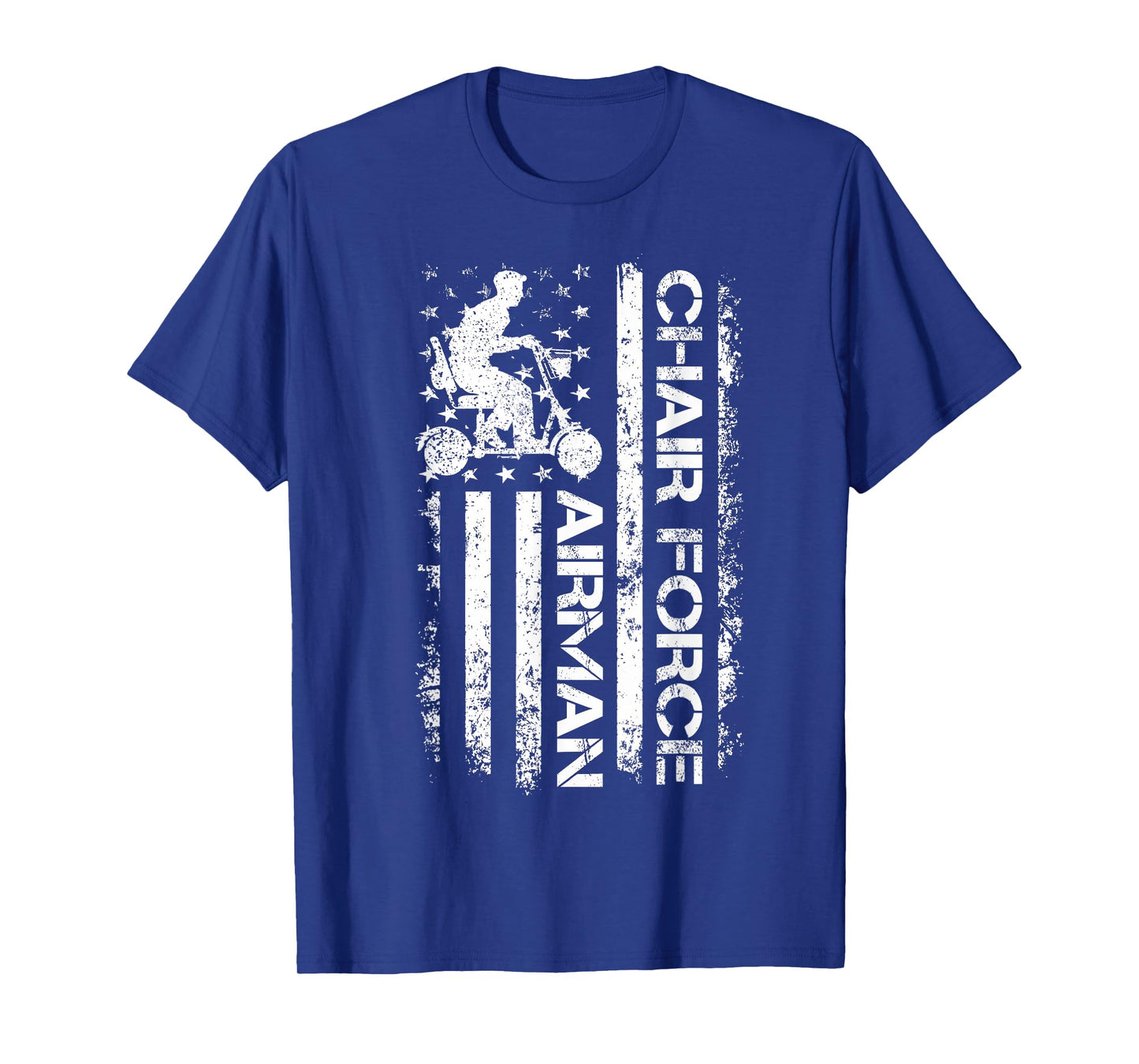 Funny Chair Force One US Airman Veteran 4th of July Gifts T-Shirt