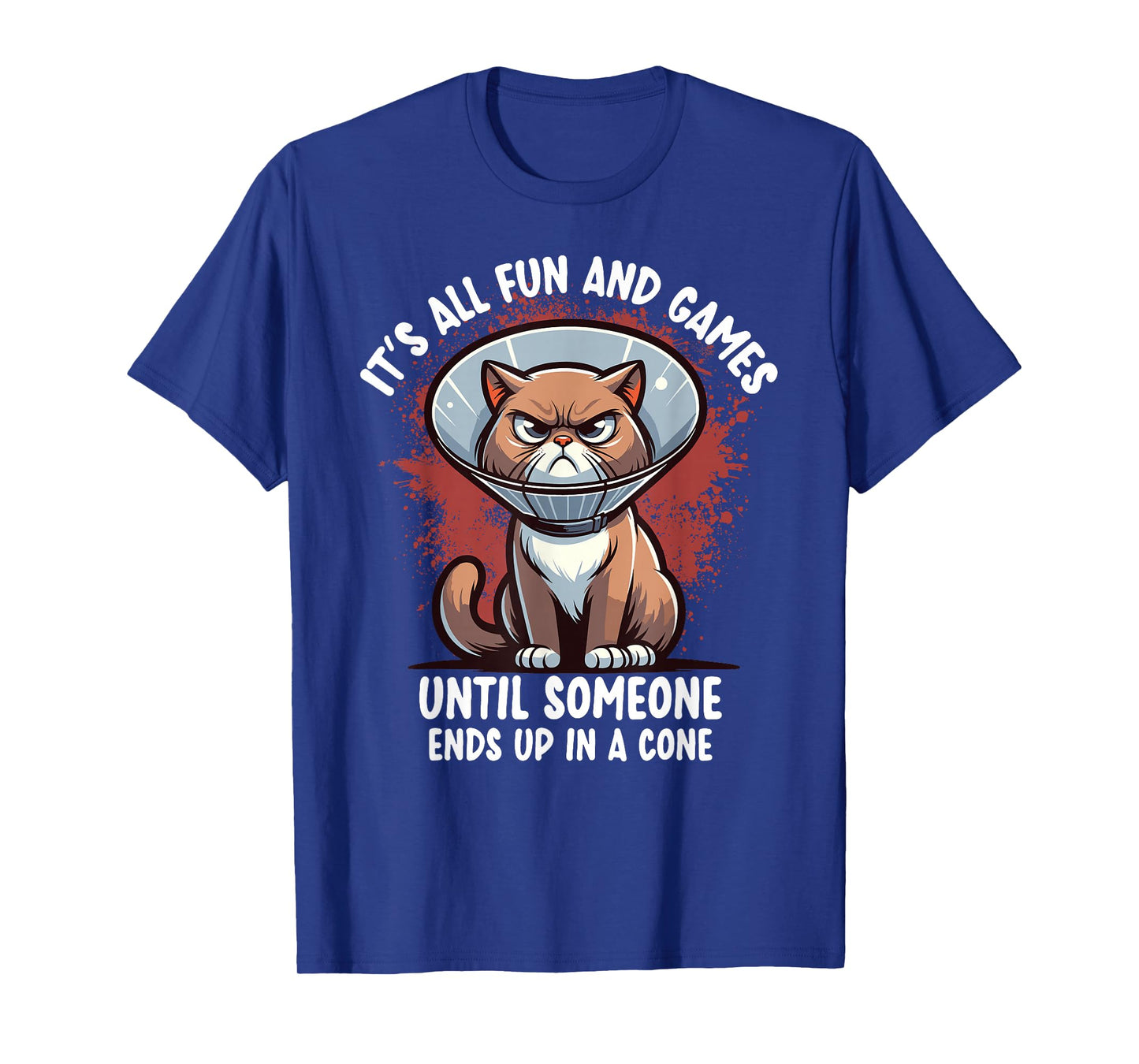 It’s all fun and games until someone ends up in a cone T-Shirt