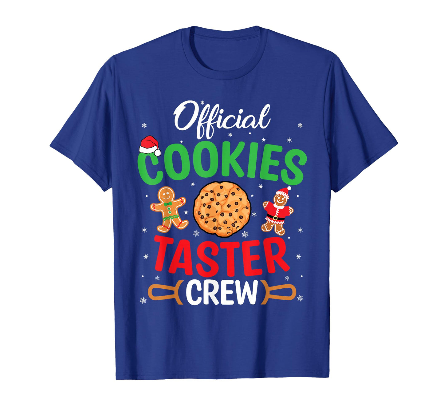 Christmas Official Cookie Taster Crew Team Gingerbread Xmas T-Shirt