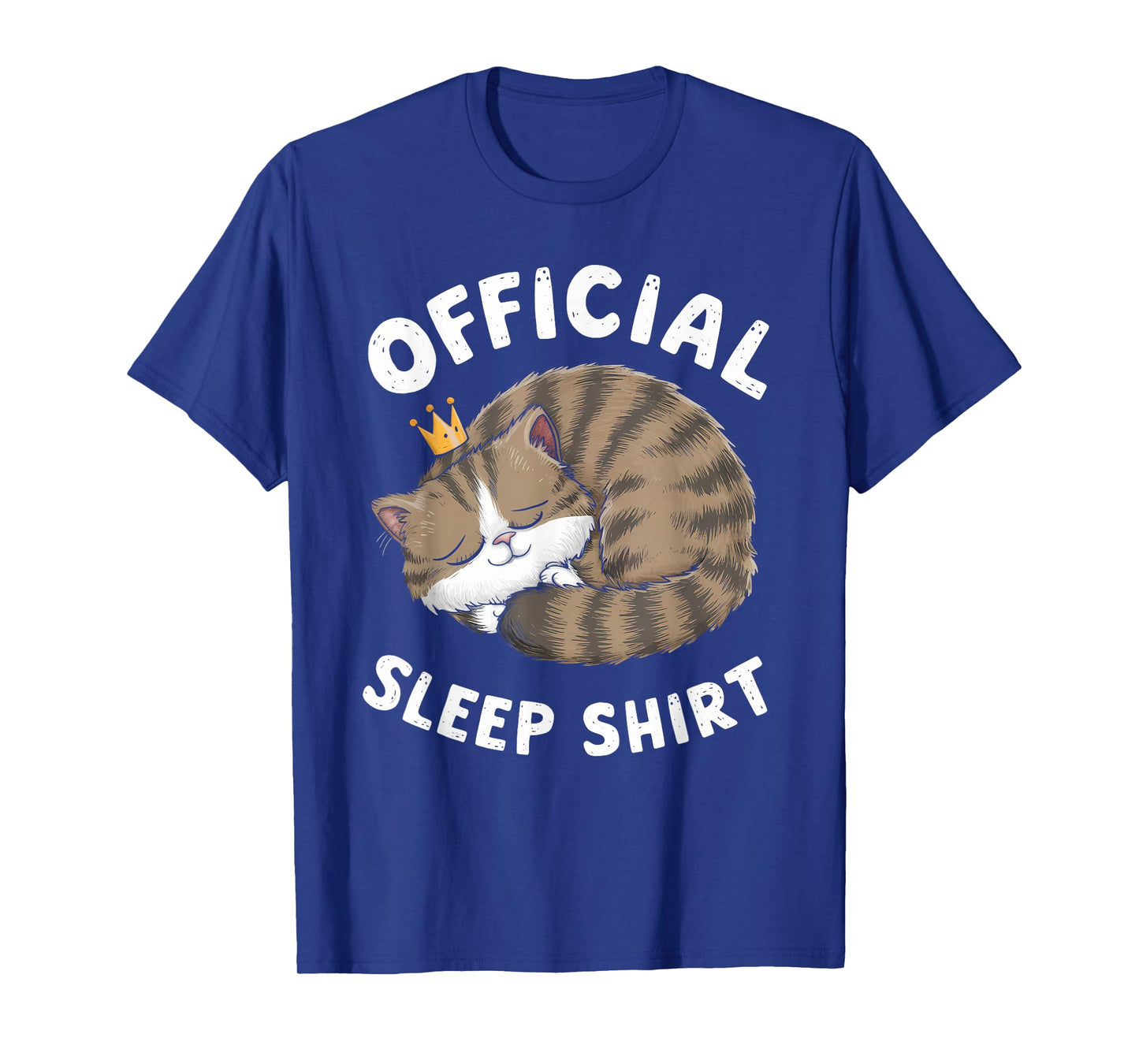 Official Sleep Shirt Cat Pajamas Nightgown T-Shirt for Men Women Kids
