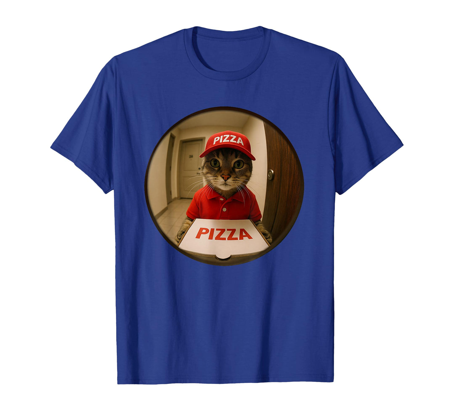 Funny Cats and Pizza Shirt Kitten Cat Shirt Men Women Kids T-Shirt