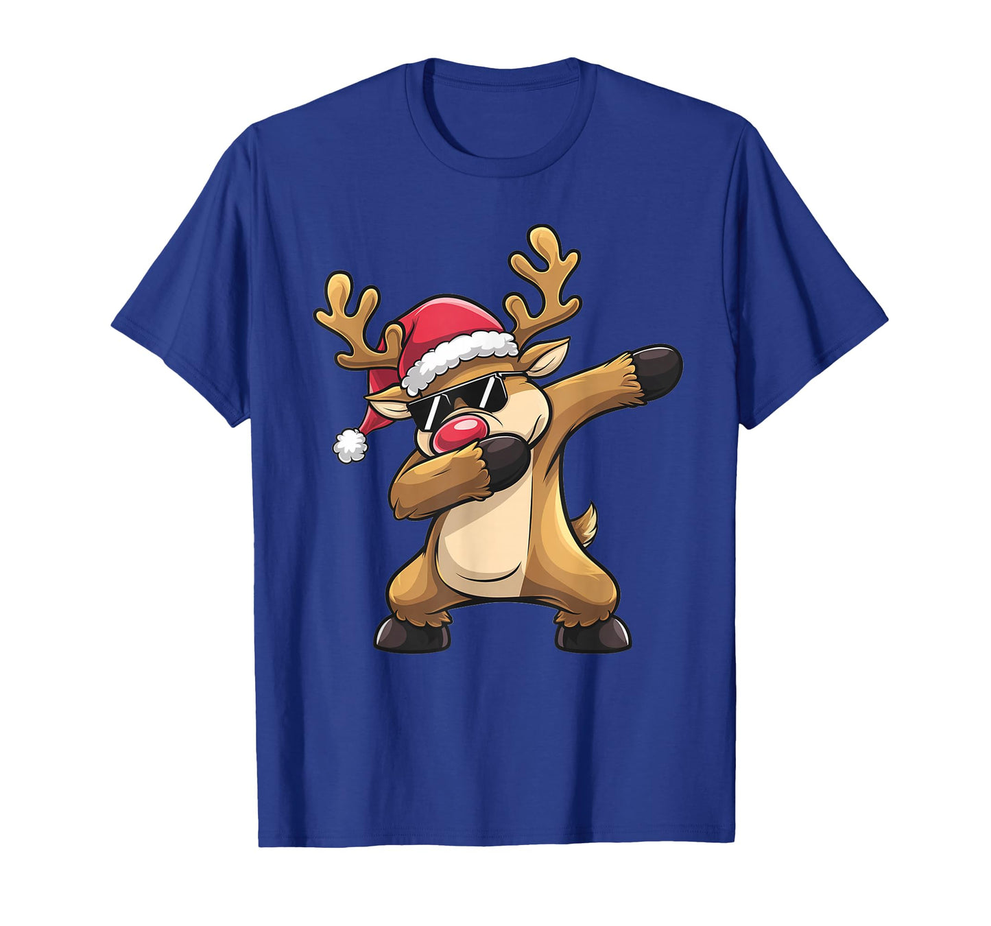 Dabbing Rudolf Reindeer Christmas T-Shirt