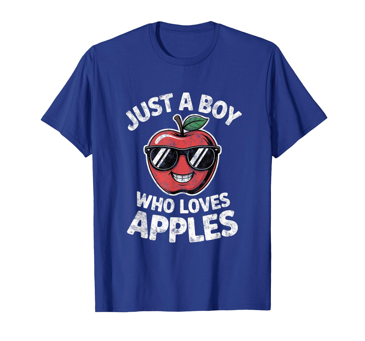 Just a Boy Who Loves Apple Teen Boys Toddler Kid T-Shirt