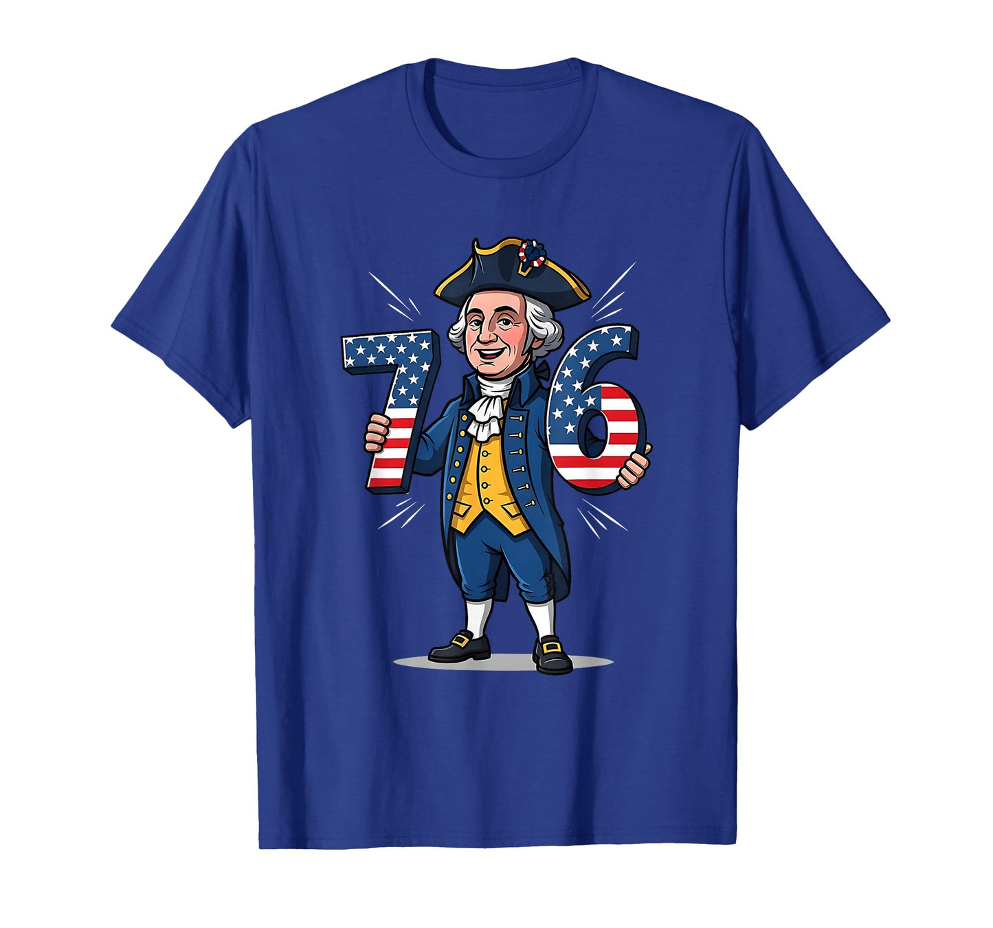 6-7 7-6 George Washington Six Seven Meme Gen Alpha Slang T-Shirt